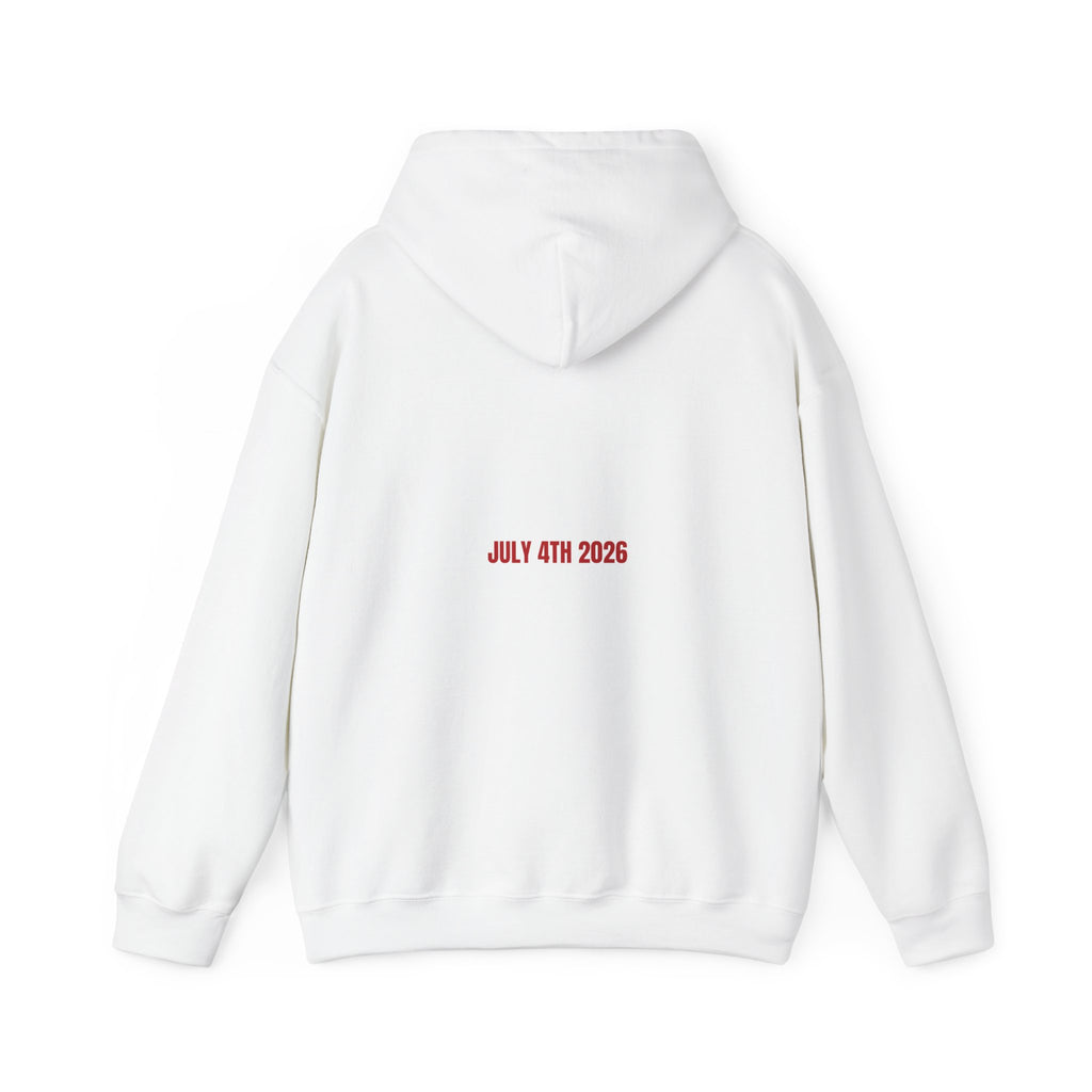 July 4Th 2026 - Trendy Teez Funny Hoodie (Back Print) mockup
