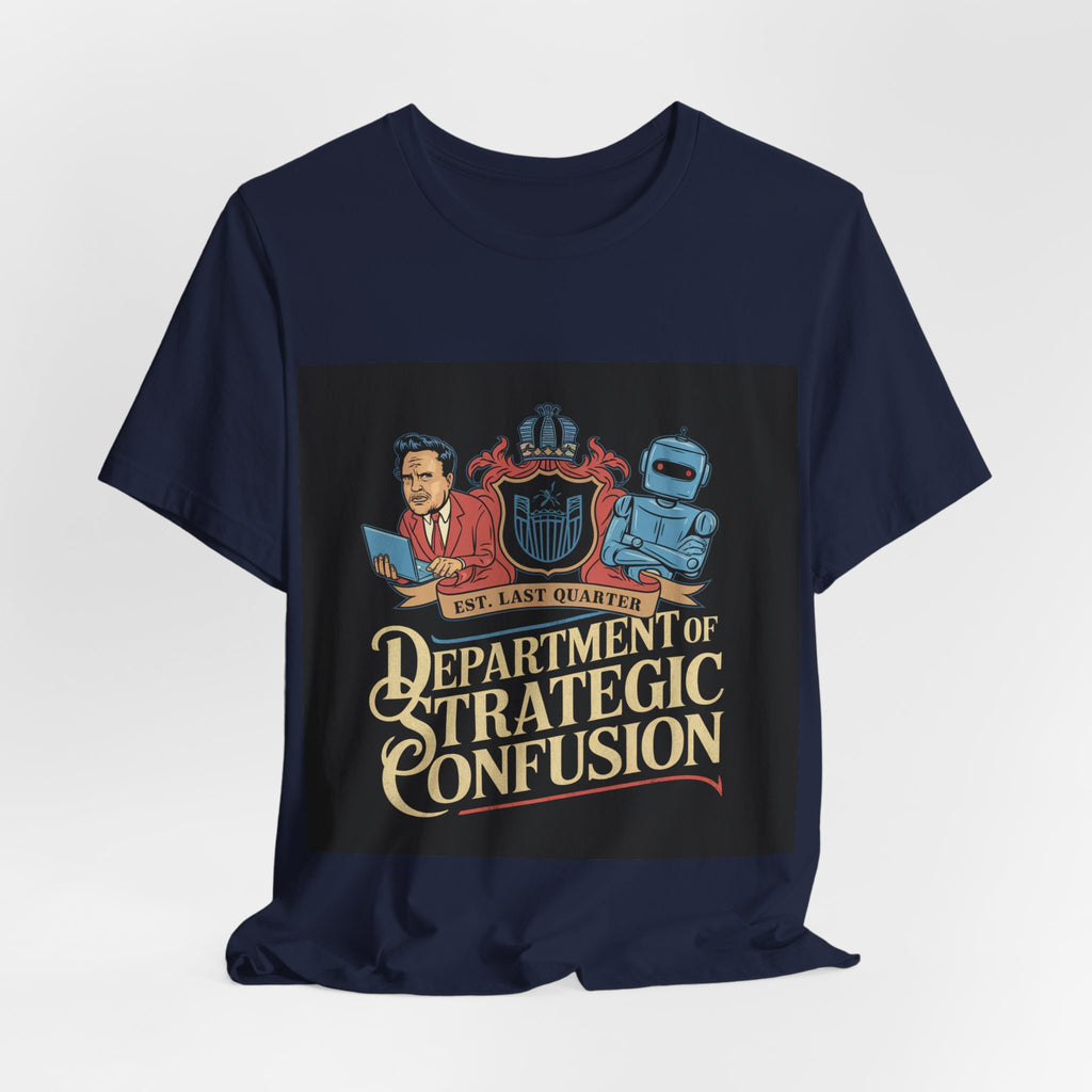 Department Of Strategic Confusion - Trendy Teez Funny Tee mockup