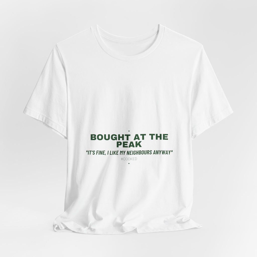Bought At The Peak - Trendy Teez Funny Tee mockup