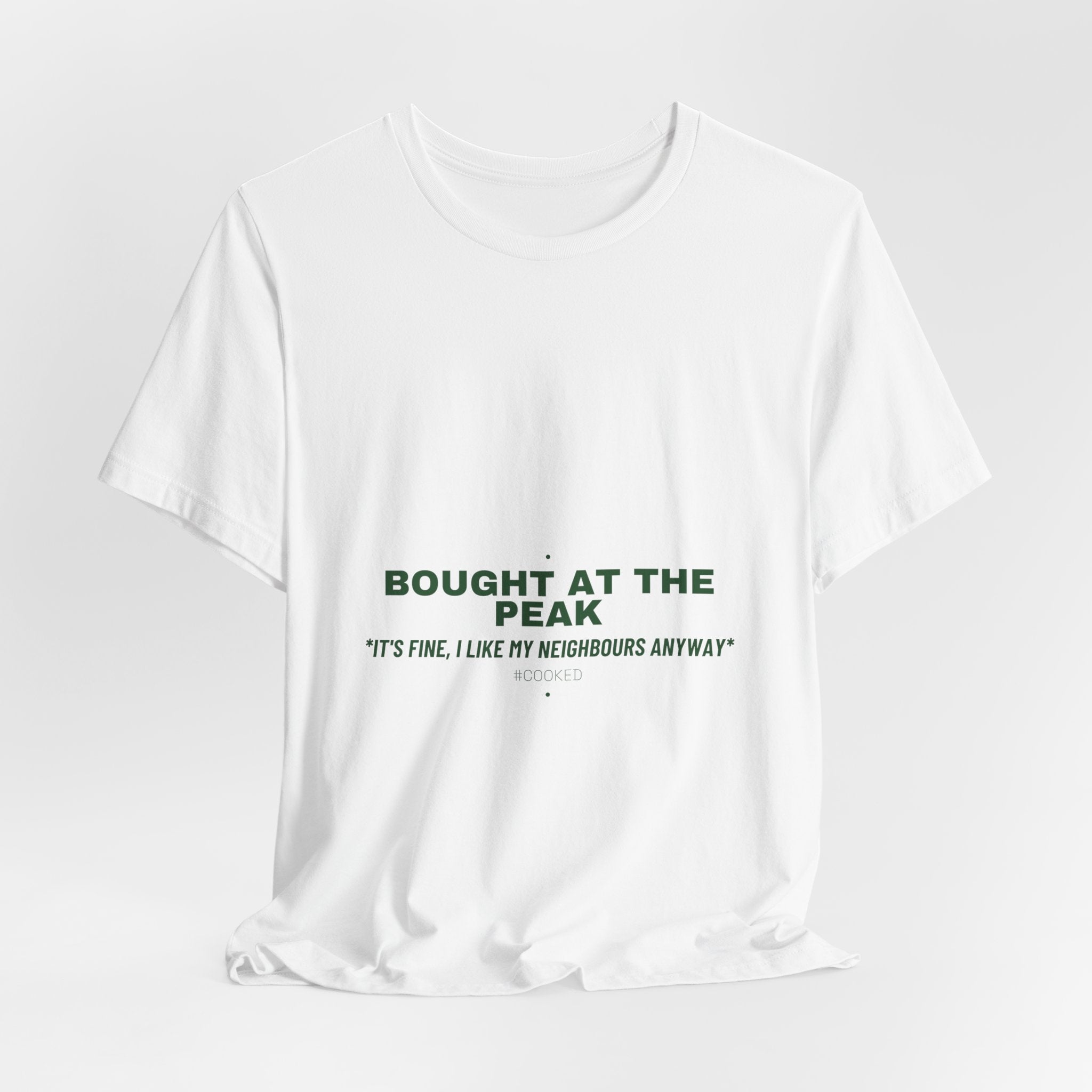 Bought At The Peak - Trendy Teez Funny Tee mockup