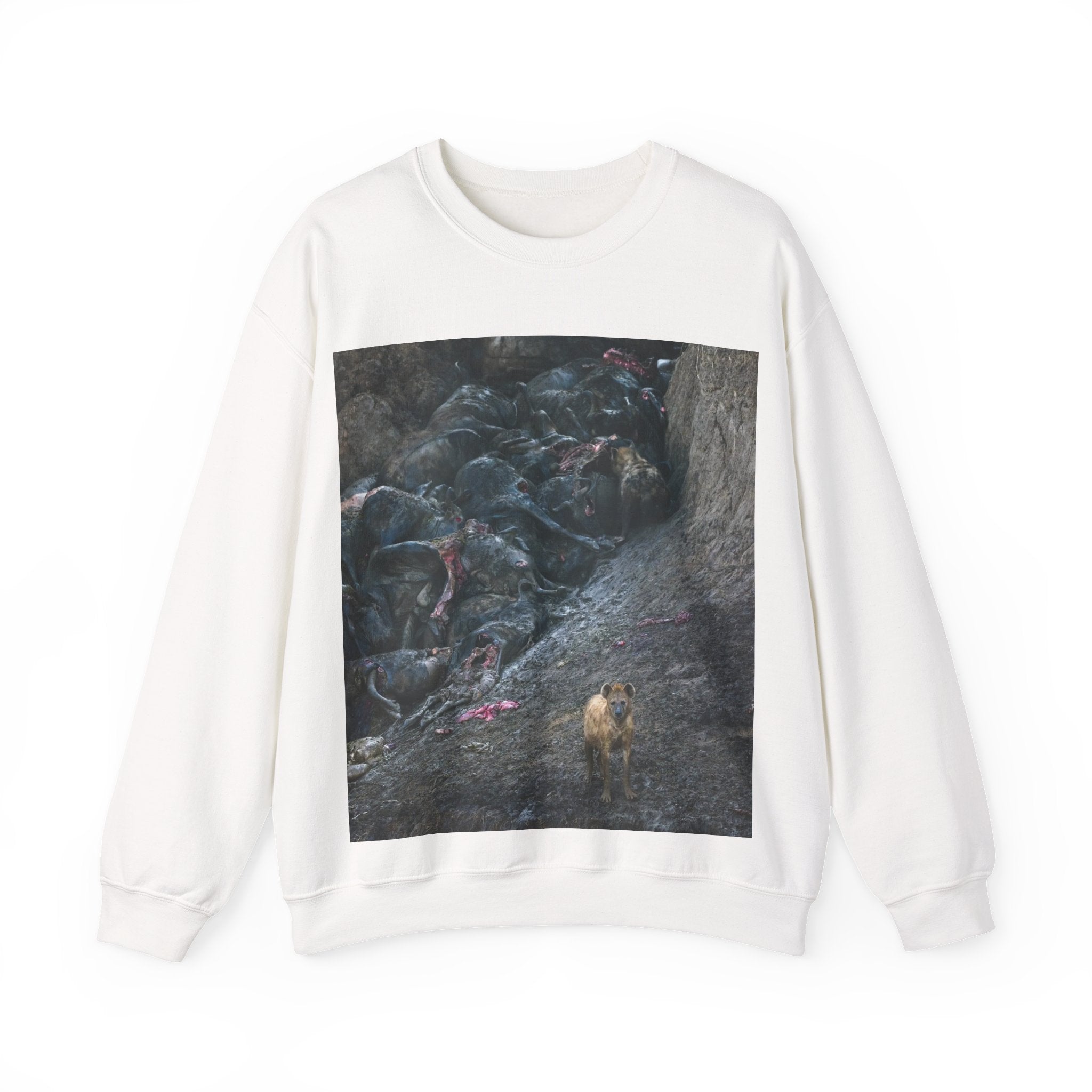 Feast / In The Surge To Cross The Mara River Th... — Hard Crewneck