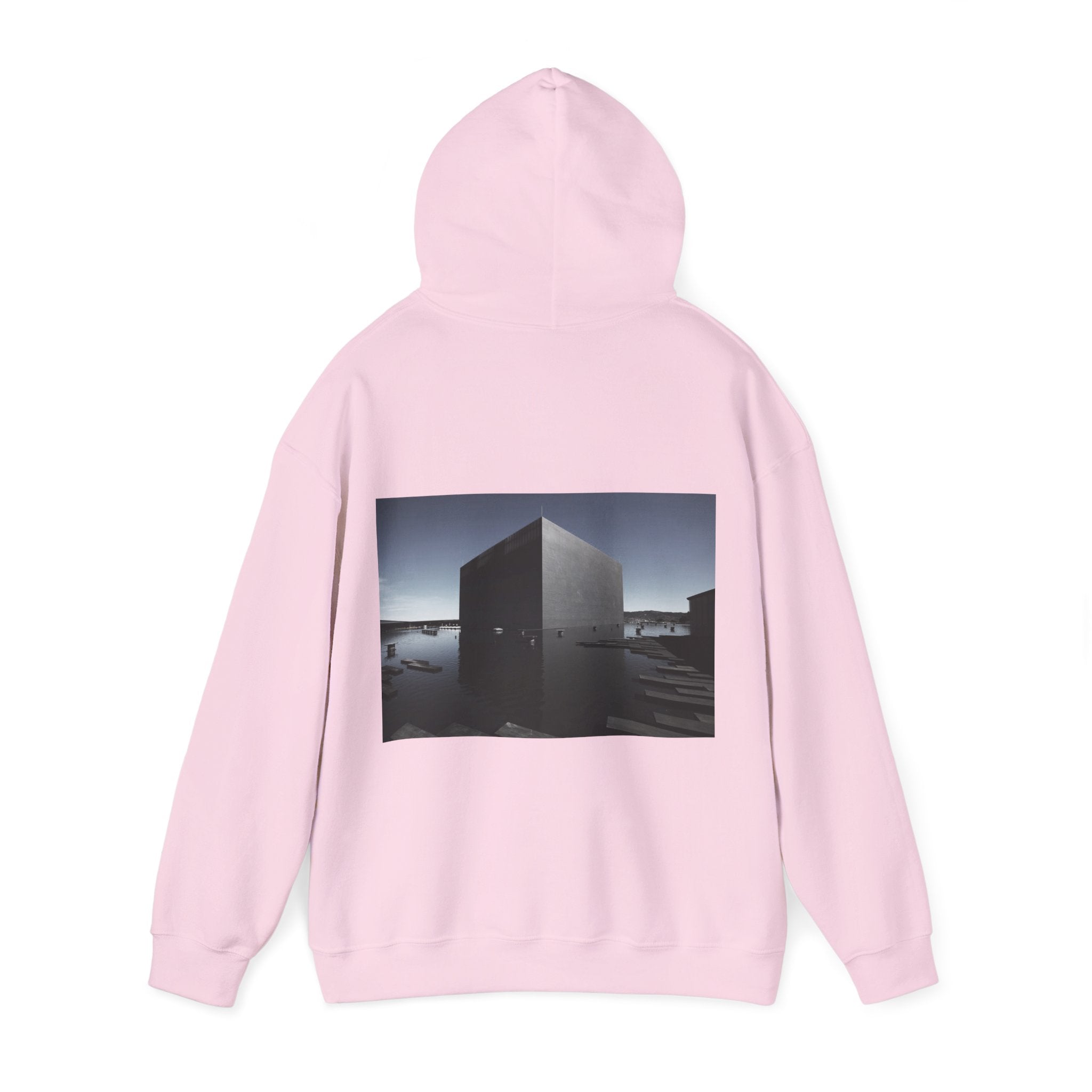 Covilhã Data Center (Covilhã, Portugal) — Hard Hoodie (Back Print)