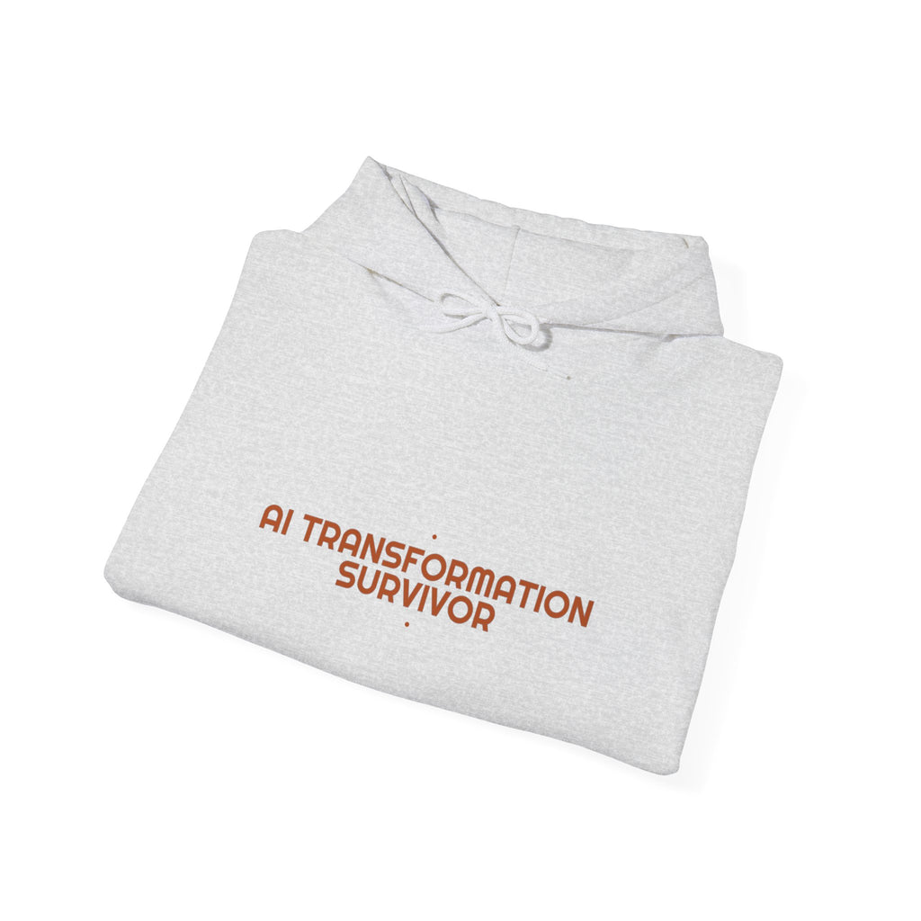 Ai Transformation Survivor - Trendy Teez Funny Hoodie mockup