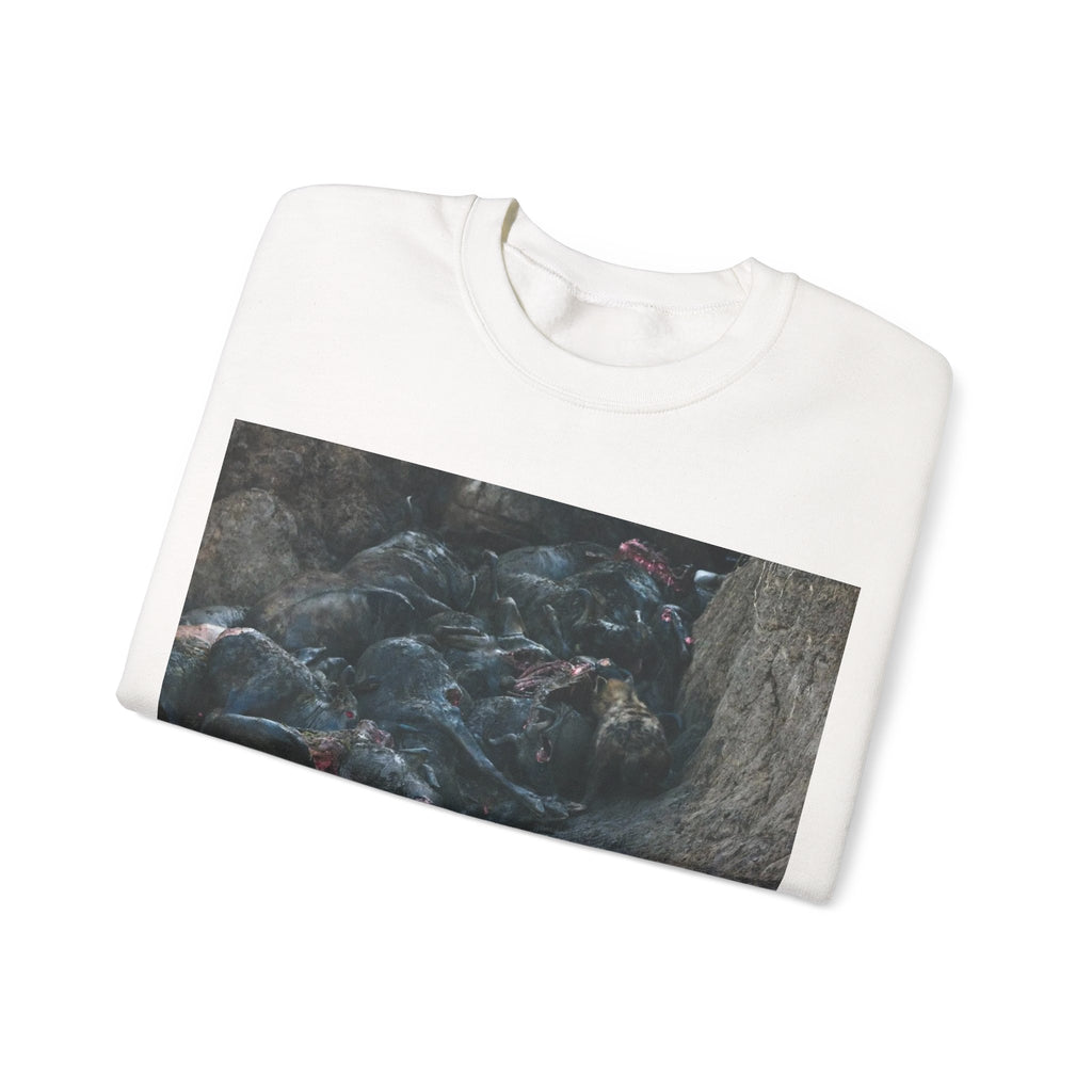 Feast / In The Surge To Cross The Mara River Th... — Hard Crewneck