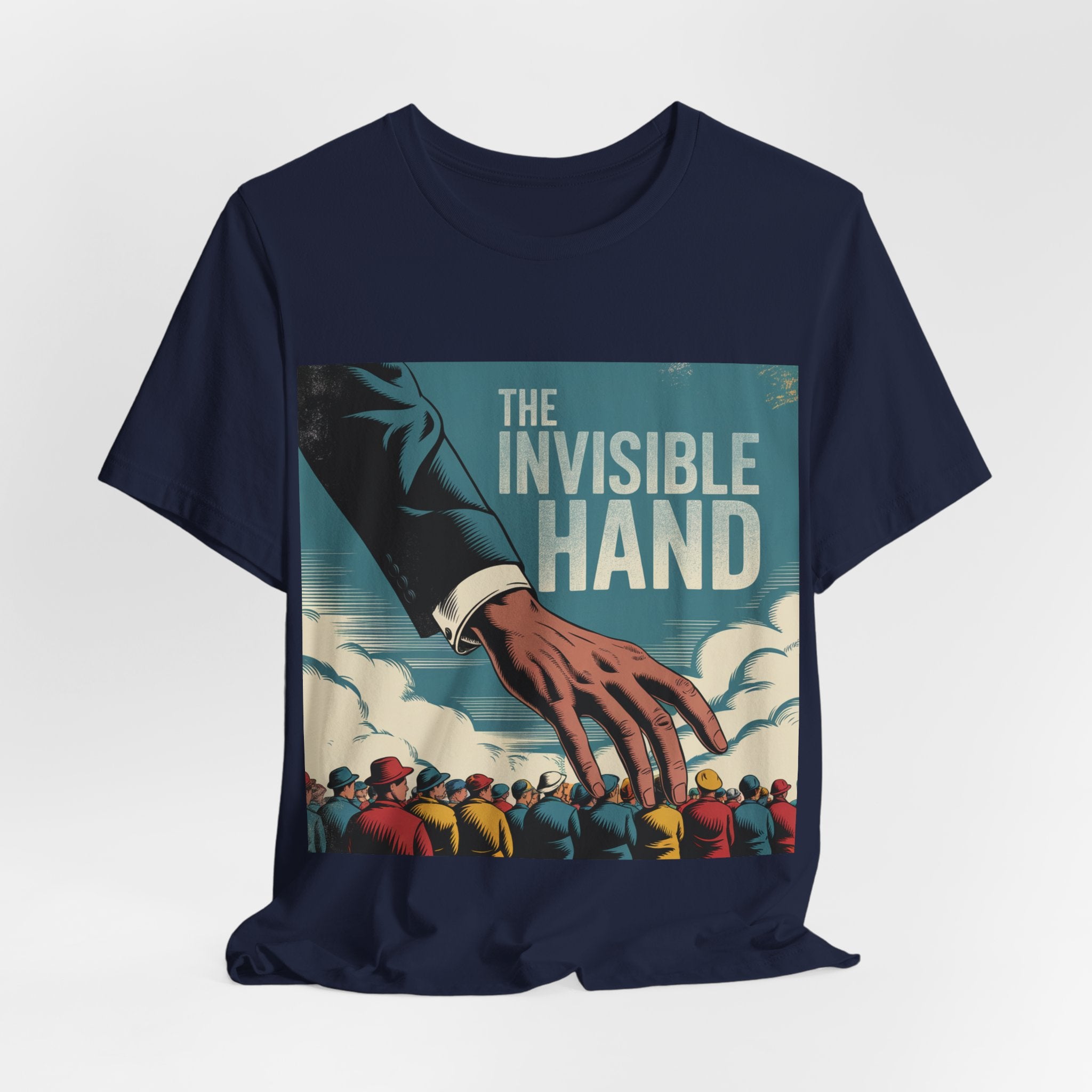 The Invisible Hand - Trendy Teez Funny Tee mockup