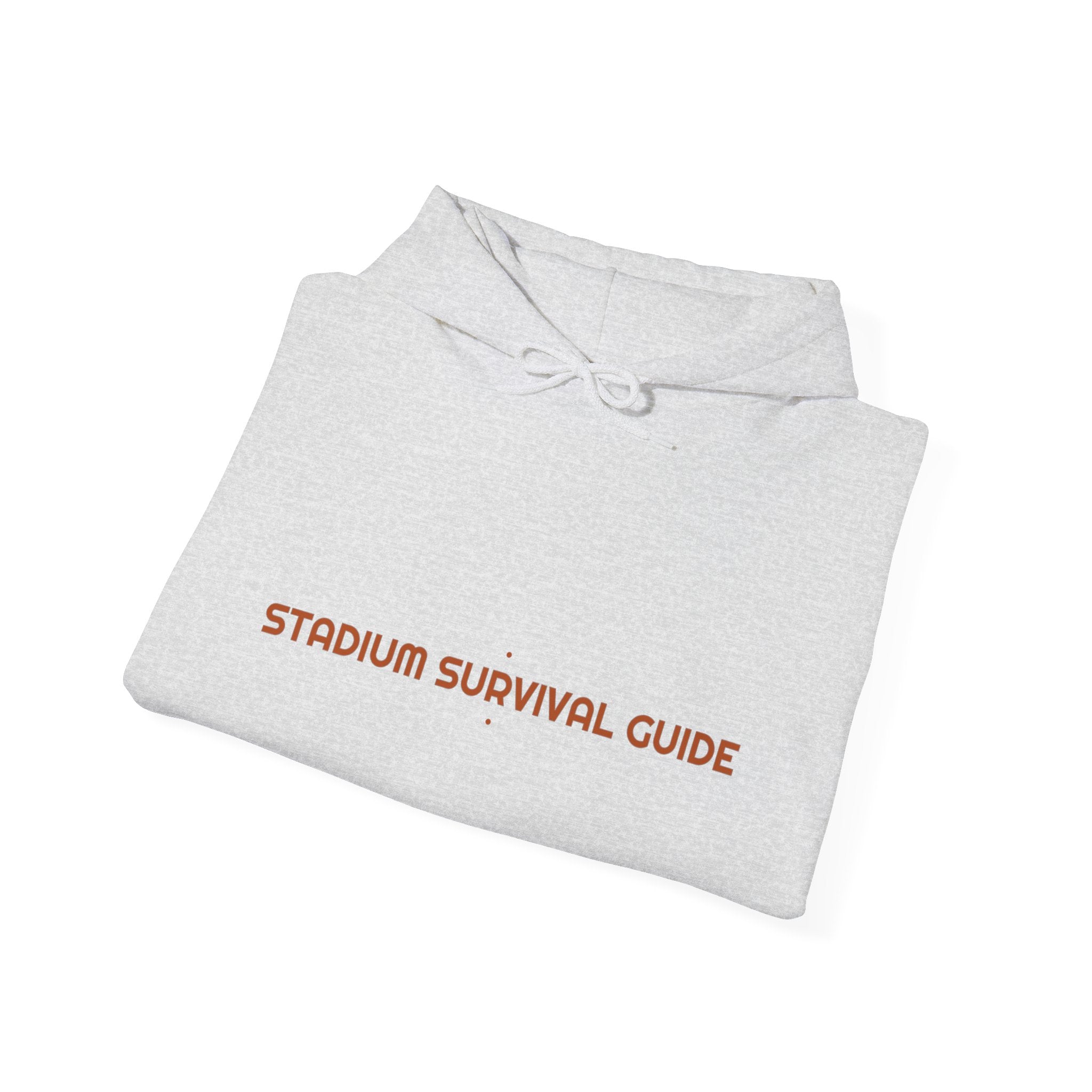Stadium Survival Guide - Trendy Teez Funny Hoodie mockup