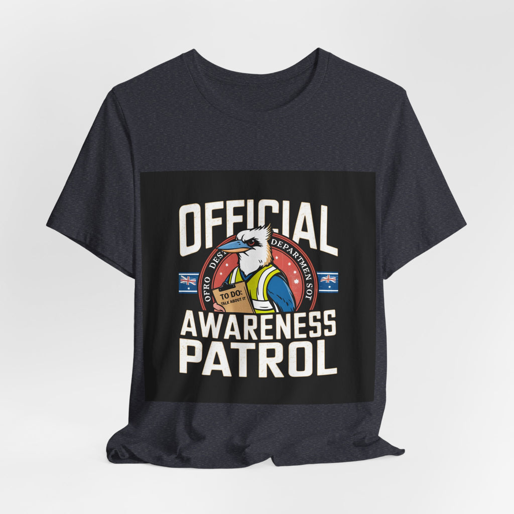 Official Awareness Patrol - Trendy Teez Funny Tee mockup