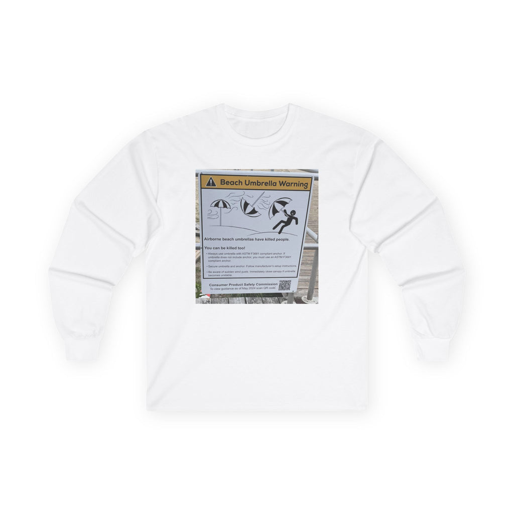 Flying Beach Umbrellas (Ocean City, Nj) — Hard Long Sleeve
