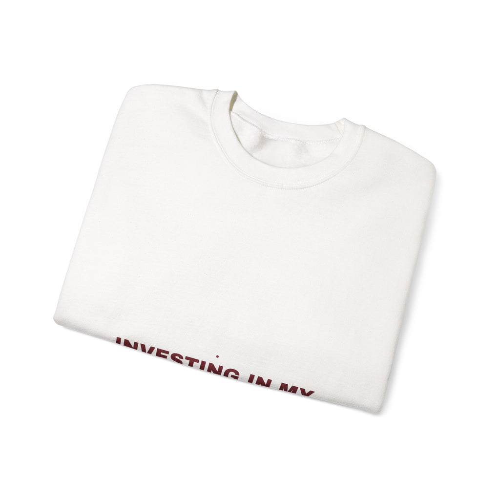 Investing In My Future - Trendy Teez Funny Crewneck mockup