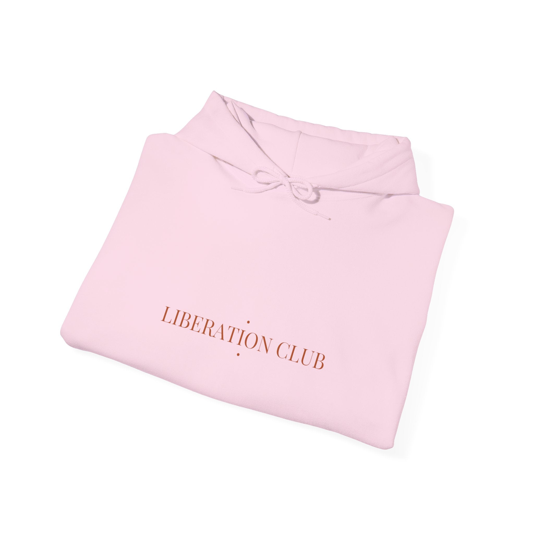Liberation Club - Trendy Teez Funny Hoodie mockup