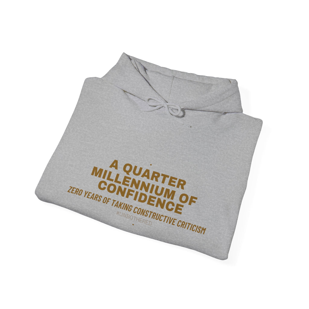 A Quarter Millennium Of Confidence — Funny Hoodie
