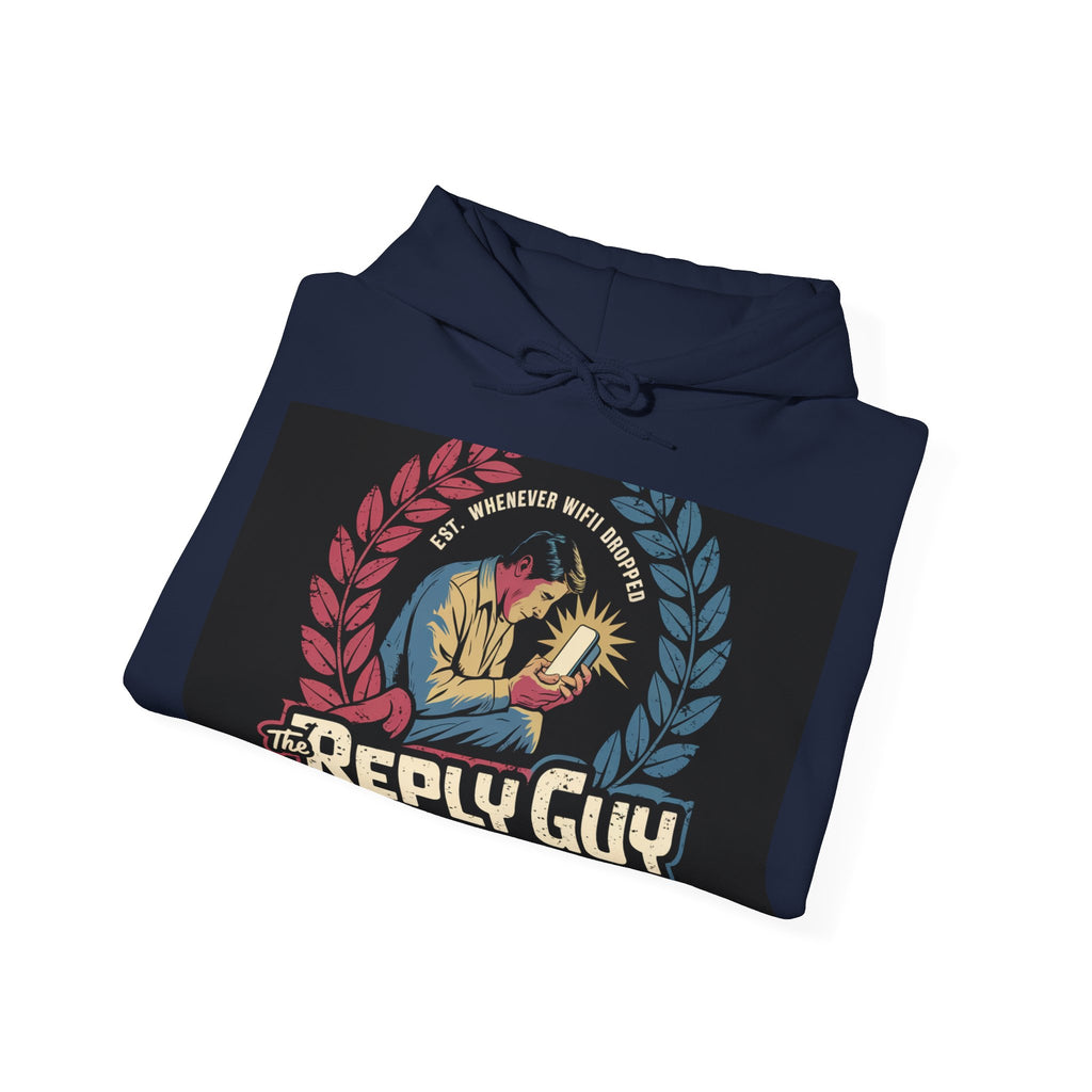 The Reply Guy Hall Of Fame - Trendy Teez Funny Hoodie mockup