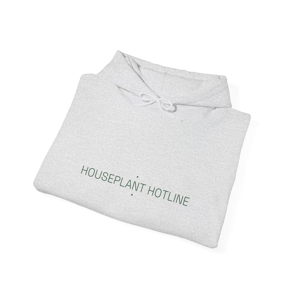 Houseplant Hotline - Trendy Teez Funny Hoodie mockup