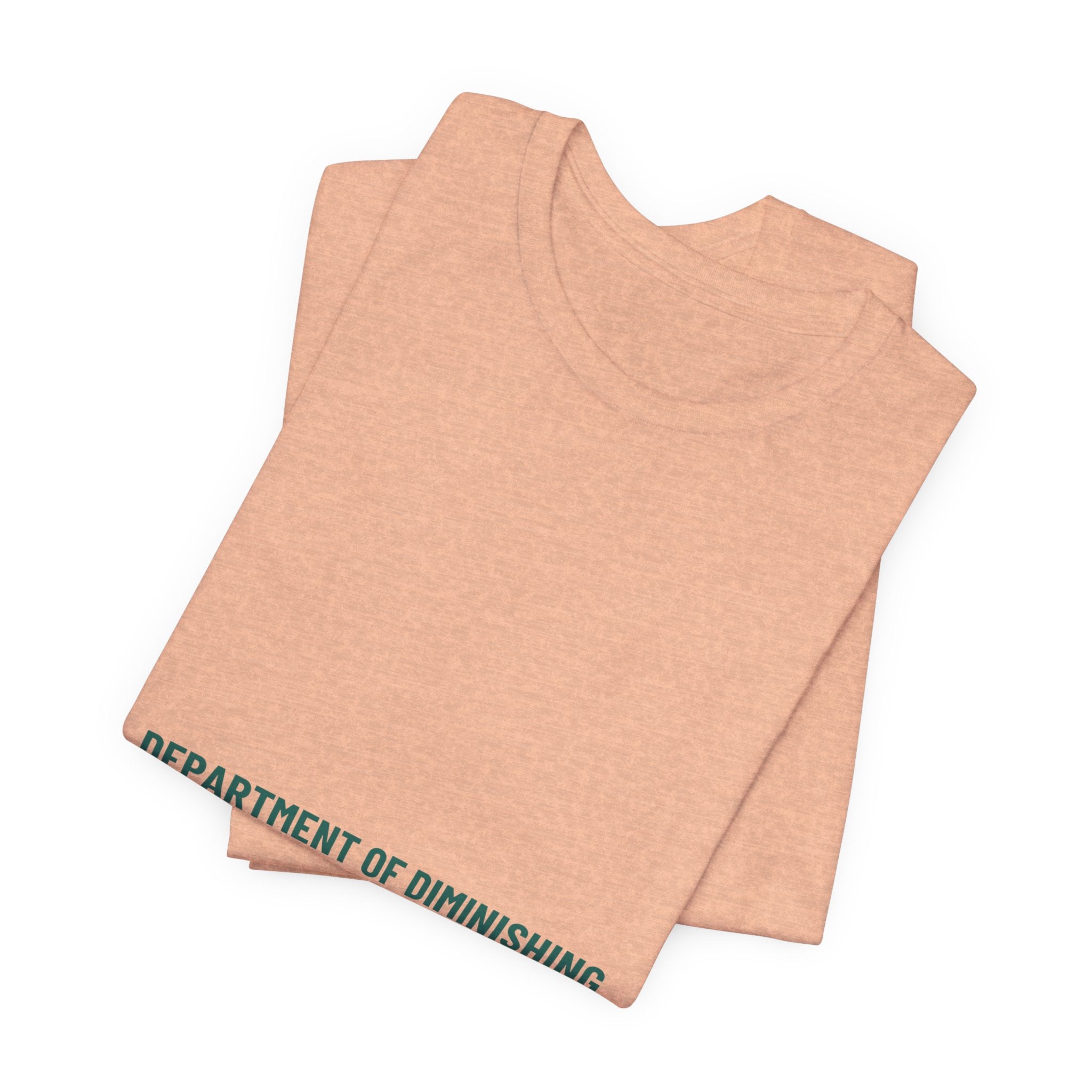 Department Of Diminishing Returns - Trendy Teez Funny Tee mockup