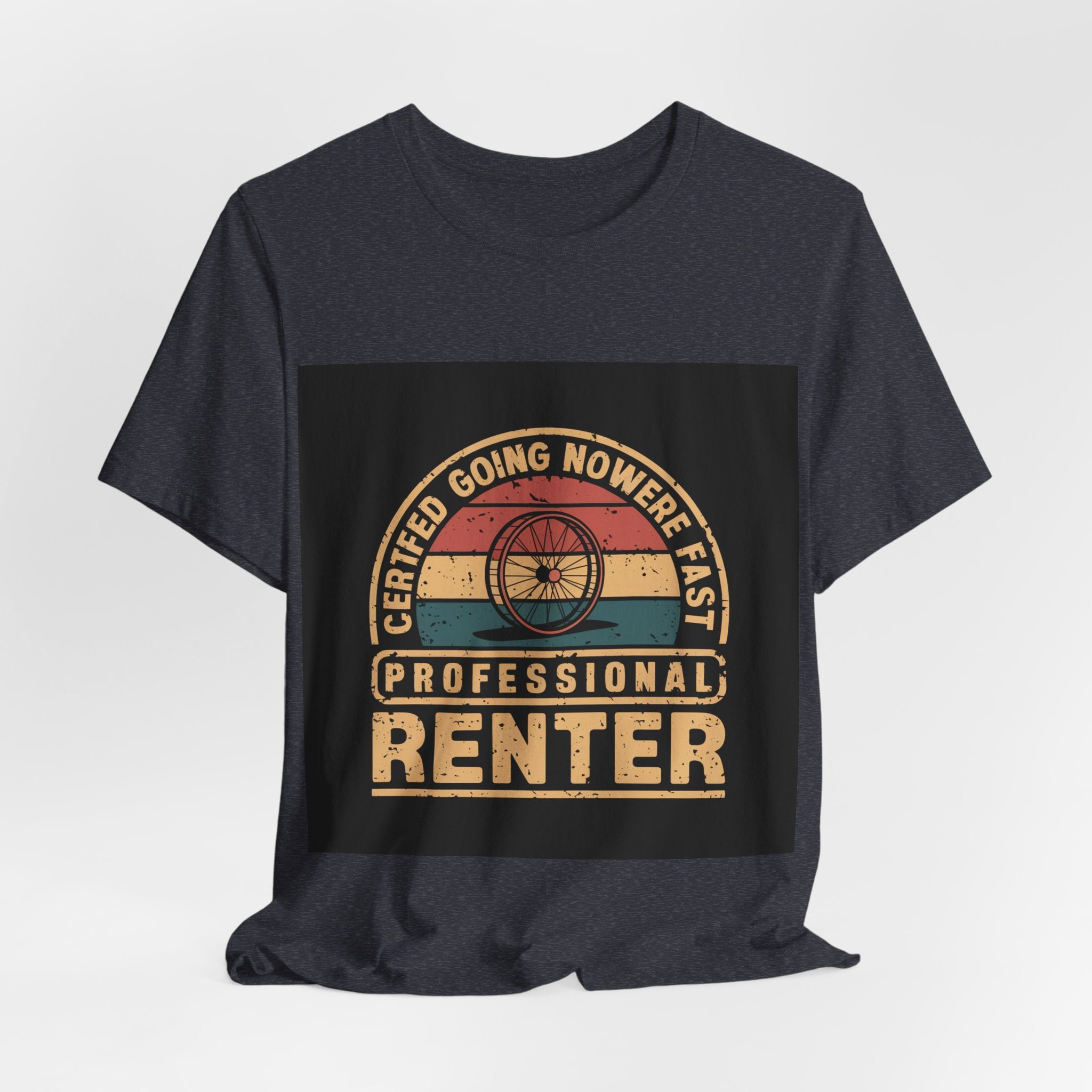 Professional Renter - Trendy Teez Funny Tee mockup