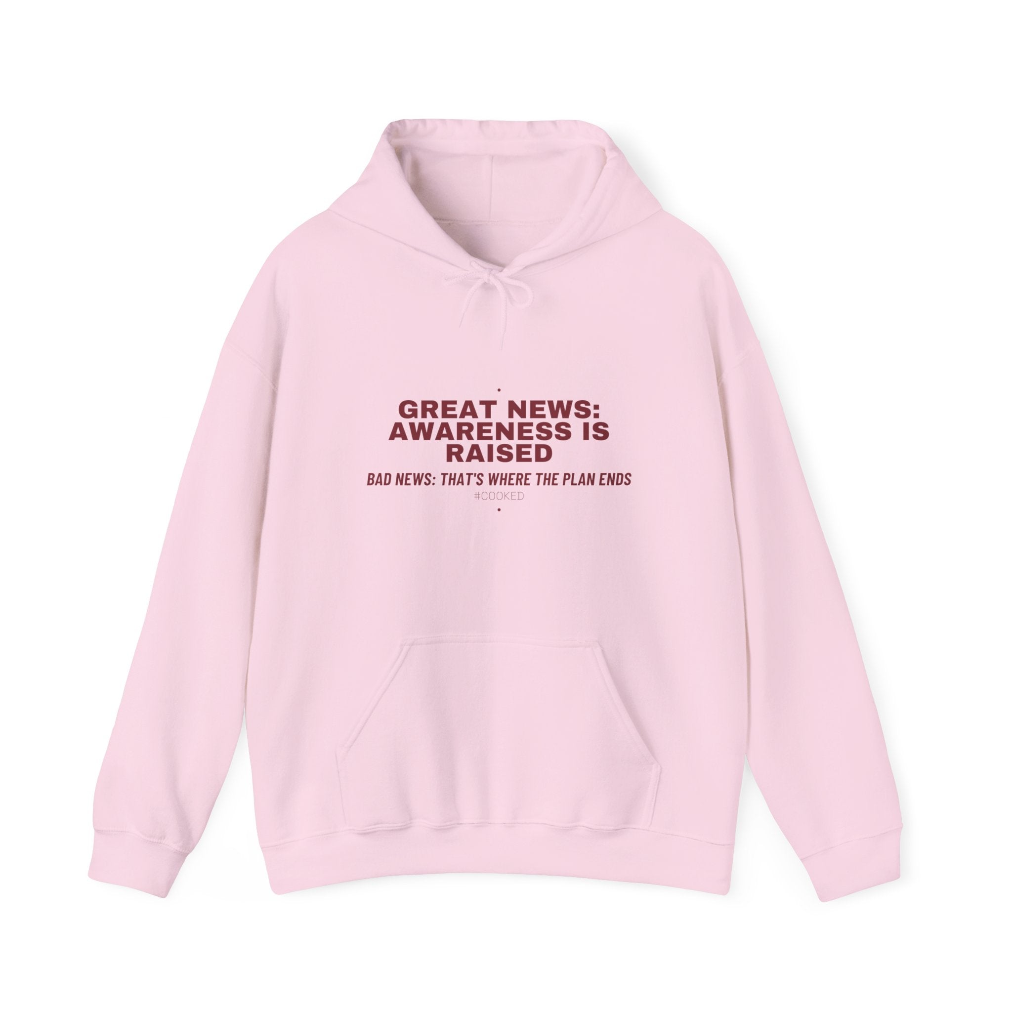 Great News: Awareness Is Raised - Trendy Teez Funny Hoodie mockup