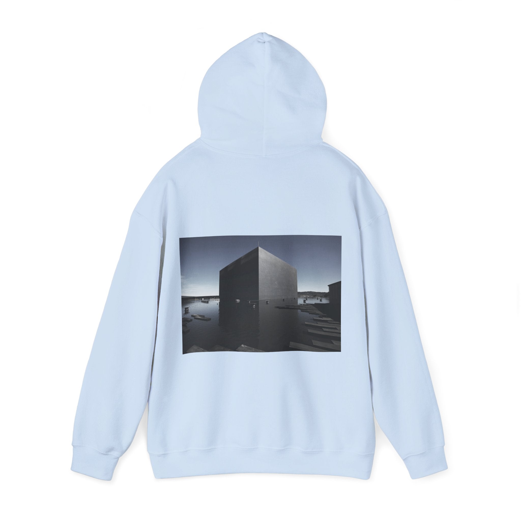 Covilhã Data Center (Covilhã, Portugal) — Hard Hoodie (Back Print)