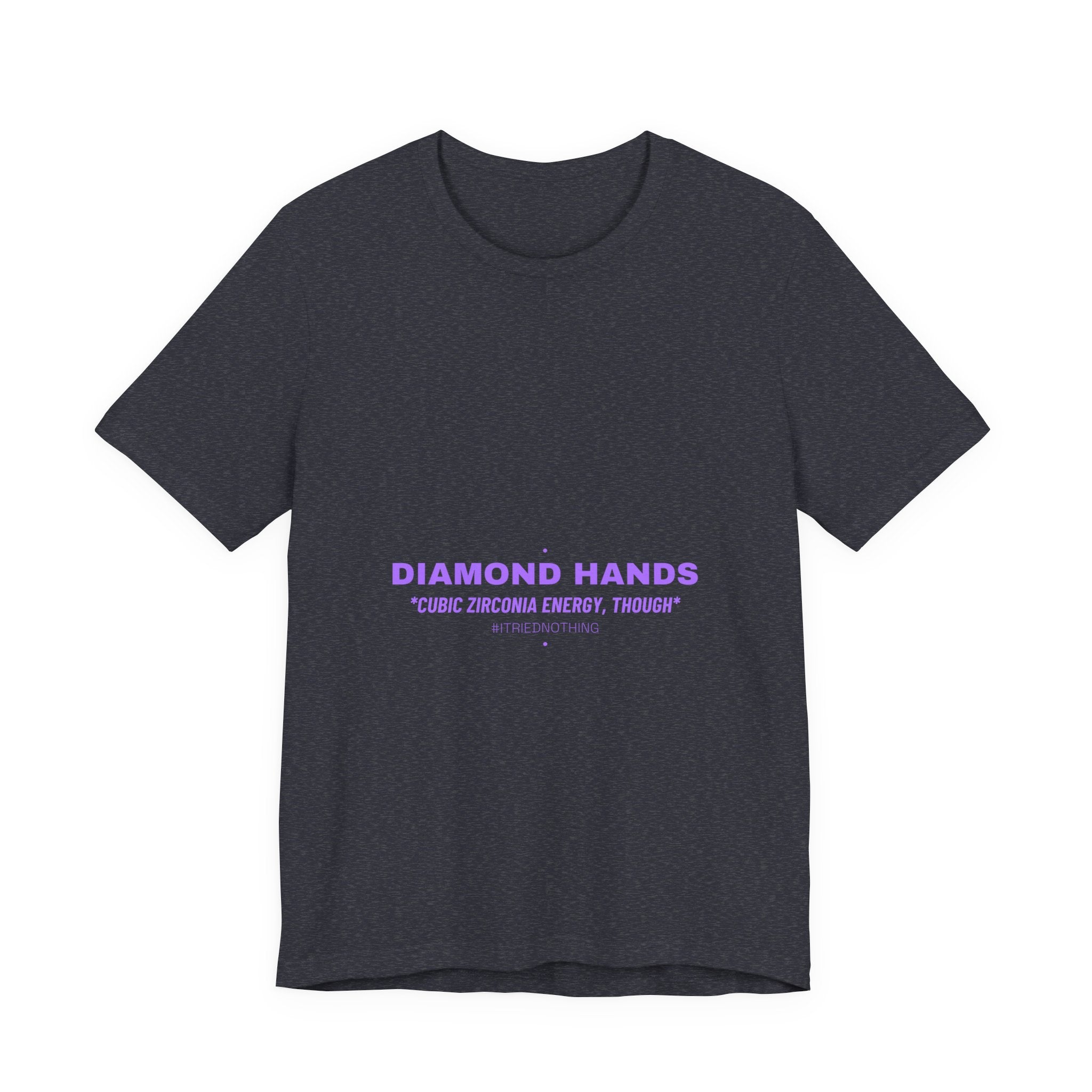 Diamond Hands - Trendy Teez Funny Tee mockup