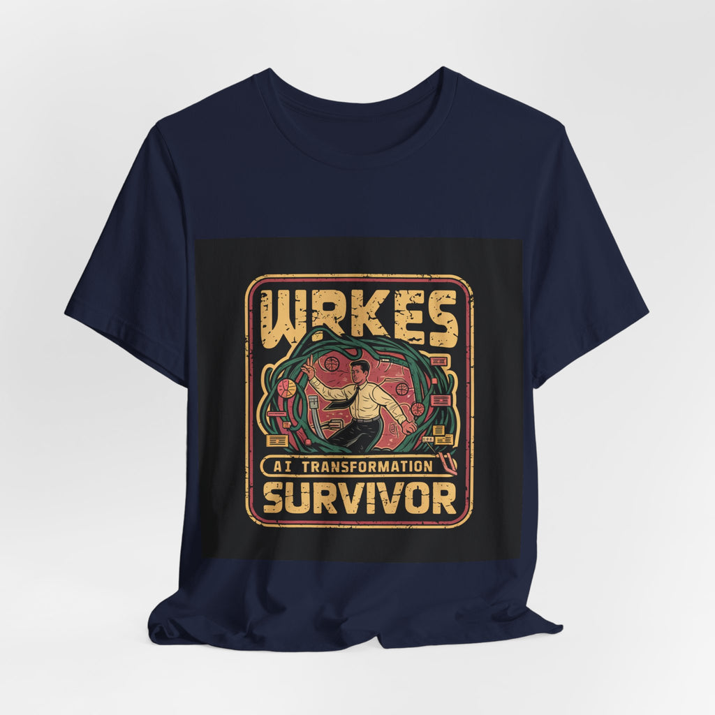 Ai Transformation Survivor - Trendy Teez Funny Tee mockup