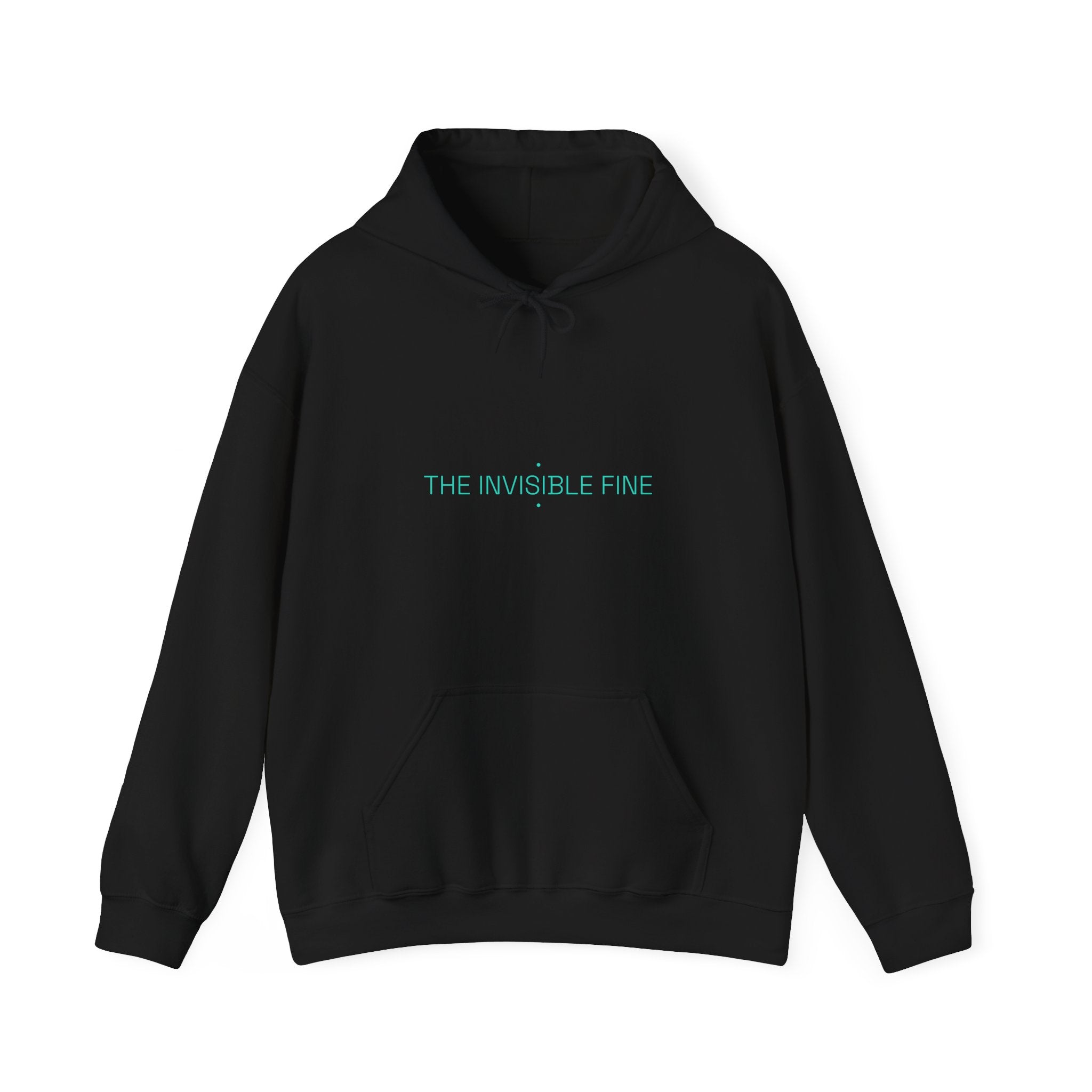The Invisible Fine - Trendy Teez Funny Hoodie mockup