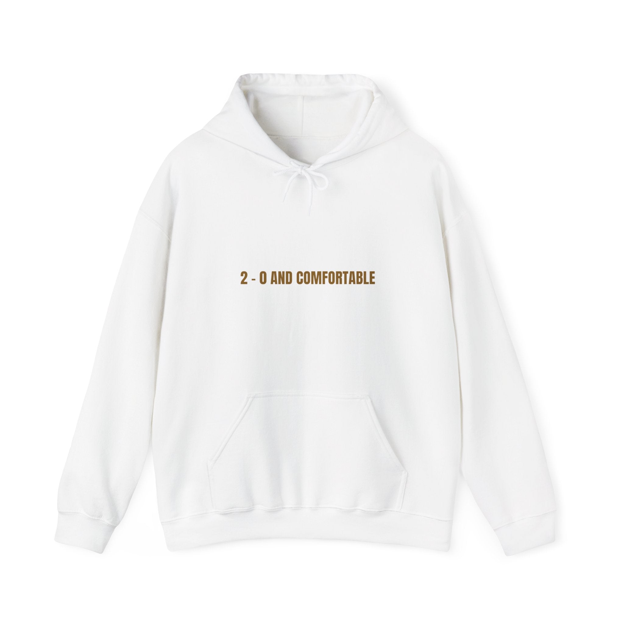 2 - 0 And Comfortable - Trendy Teez Funny Hoodie mockup