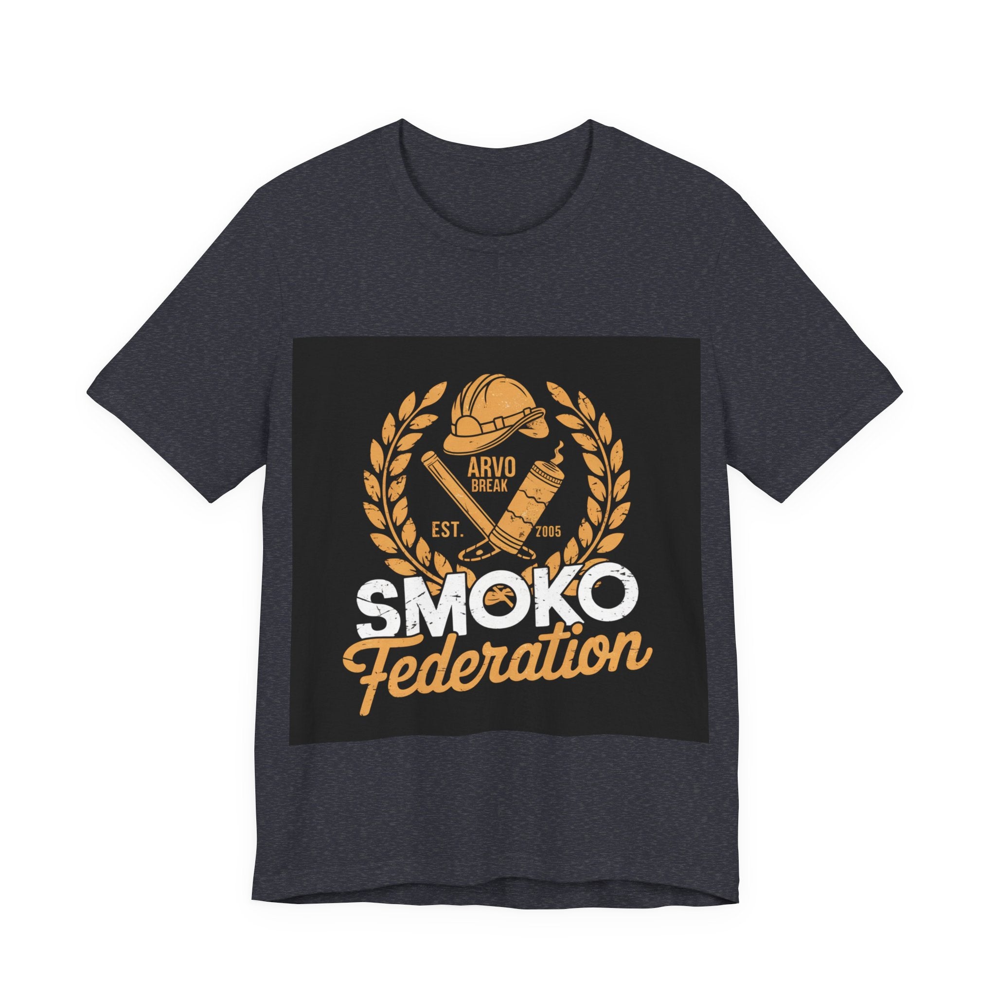 Smoko Federation - Trendy Teez Funny Tee mockup