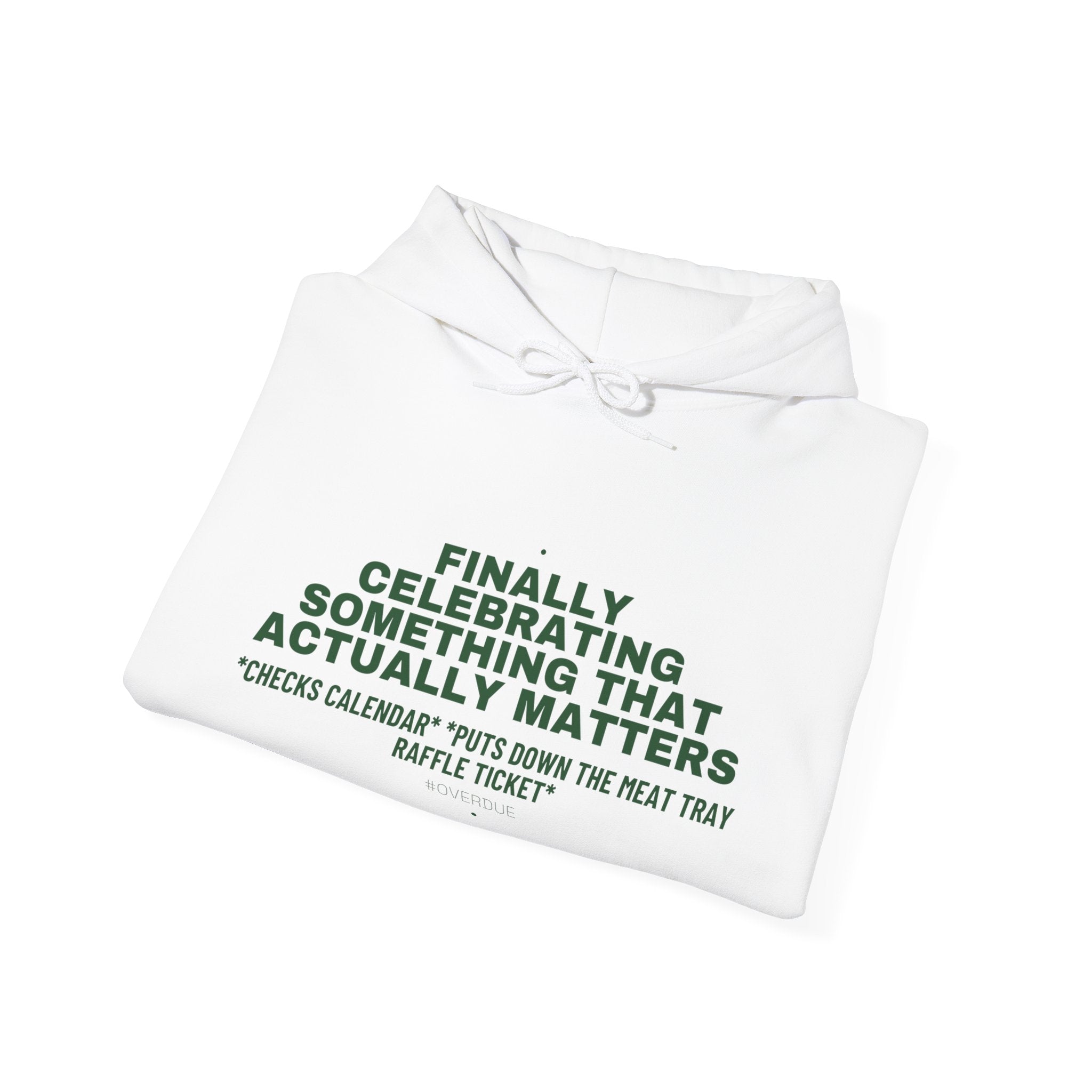 Finally Celebrating Something That Actually Mat... - Trendy Teez Funny Hoodie mockup