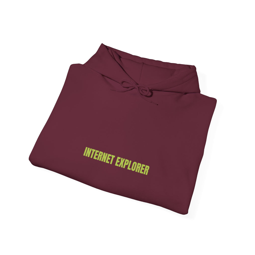 Internet Explorer - Trendy Teez Funny Hoodie mockup