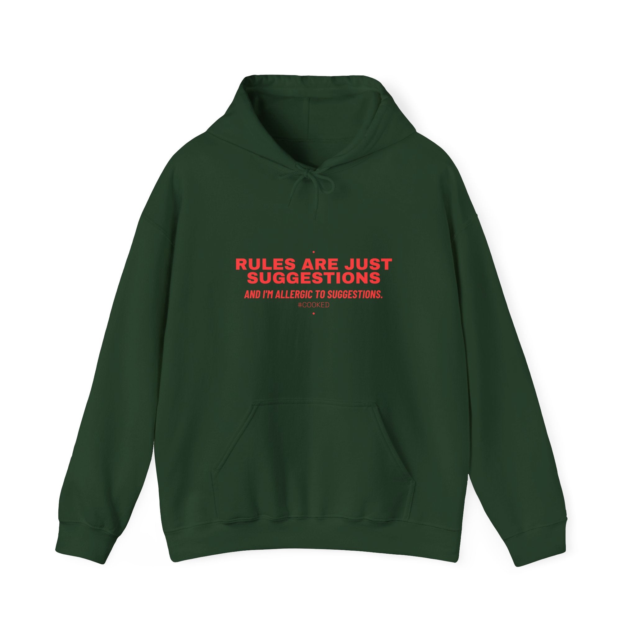 Rules Are Just Suggestions - Trendy Teez Funny Hoodie mockup