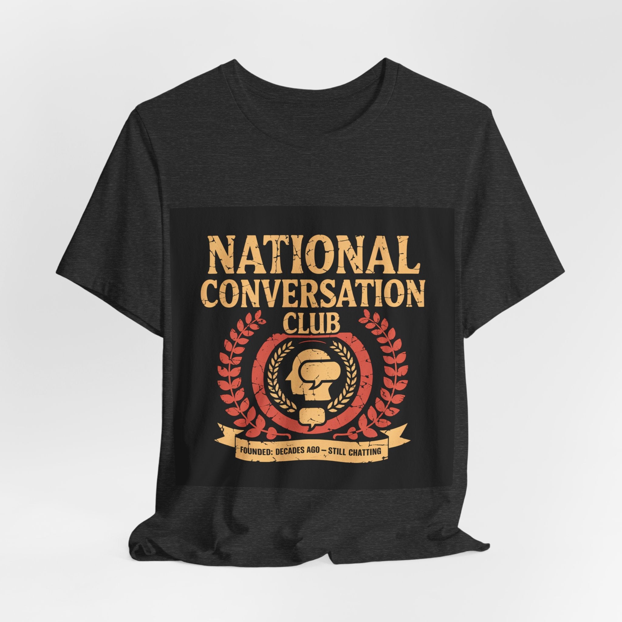 National Conversation Club - Trendy Teez Funny Tee mockup