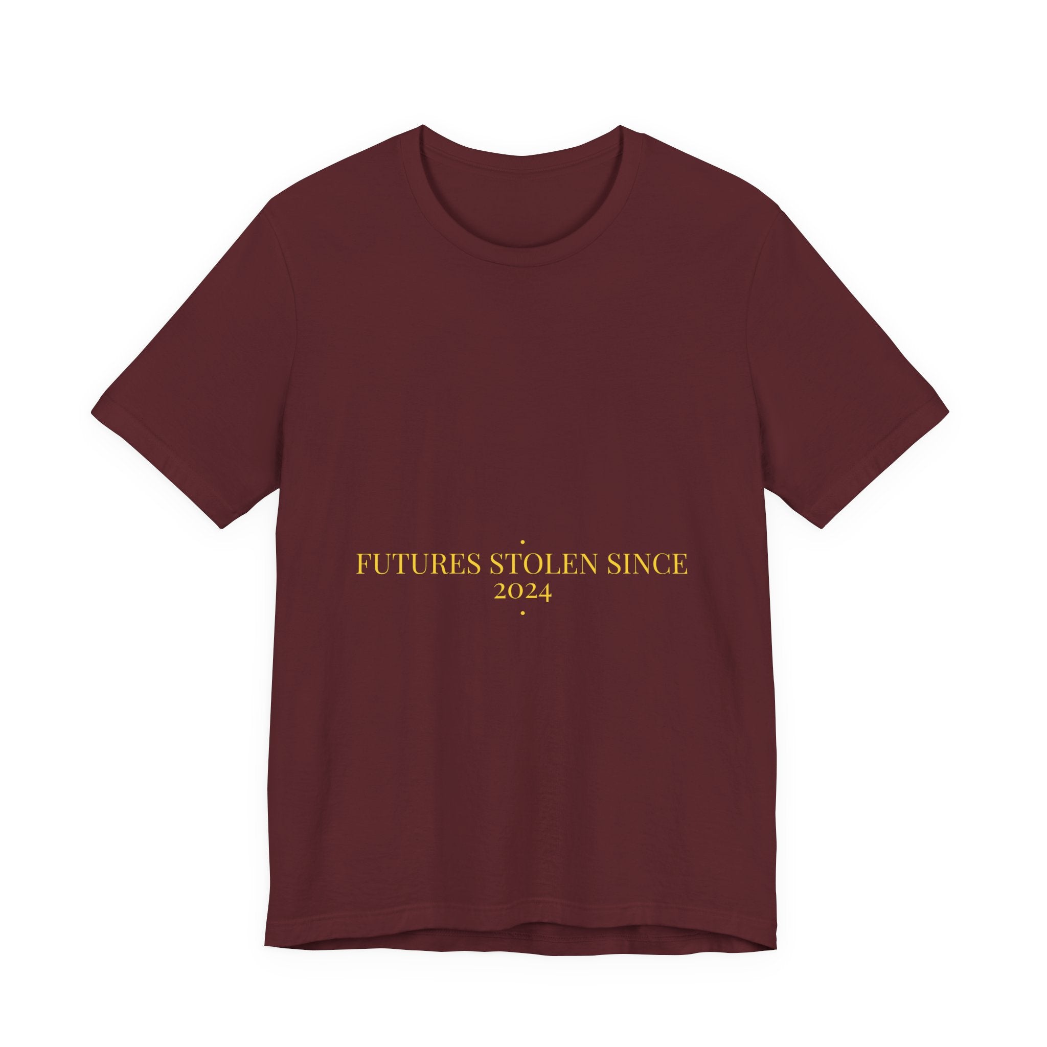 Futures Stolen Since 2024 - Trendy Teez Funny Tee mockup