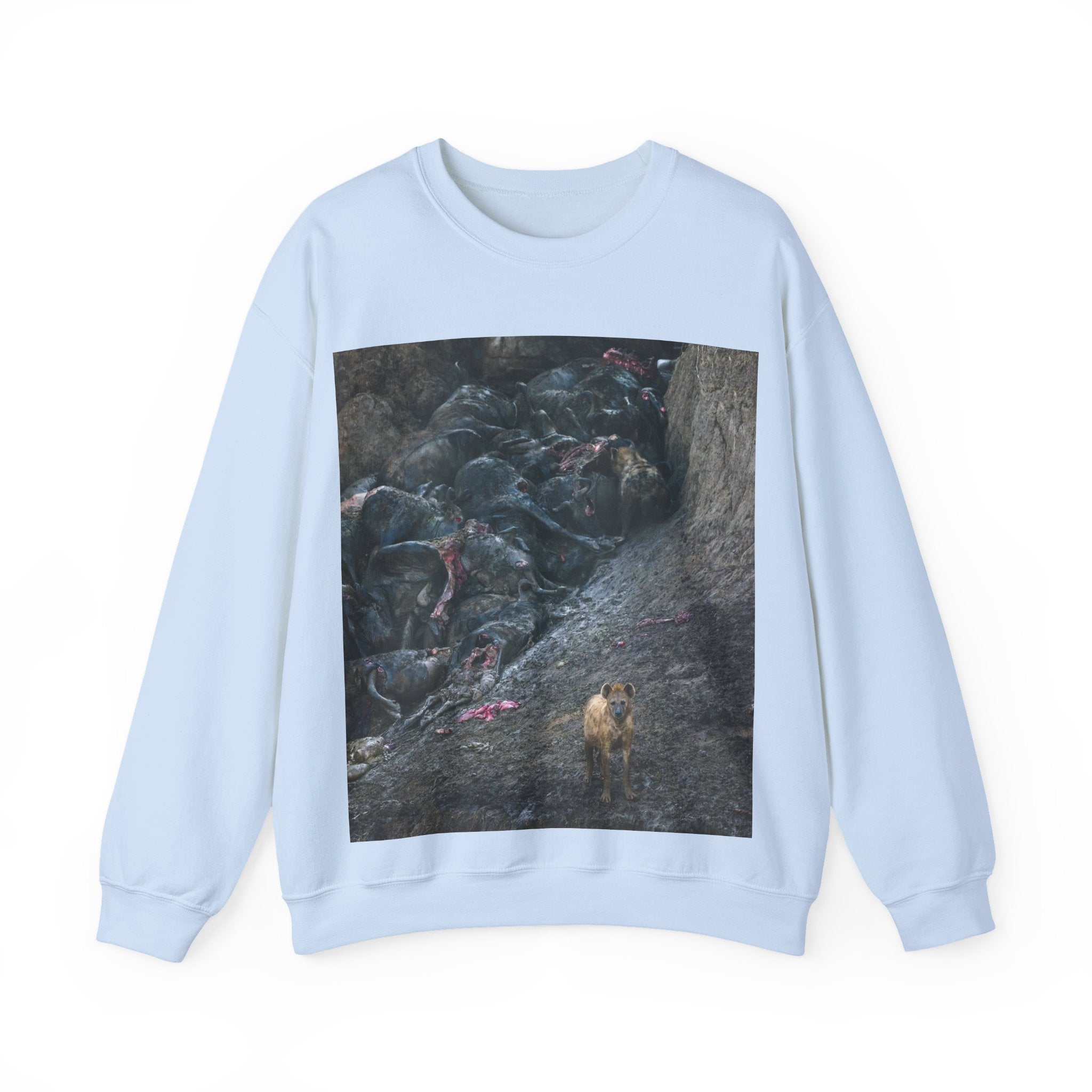 Feast / In The Surge To Cross The Mara River Th... — Hard Crewneck