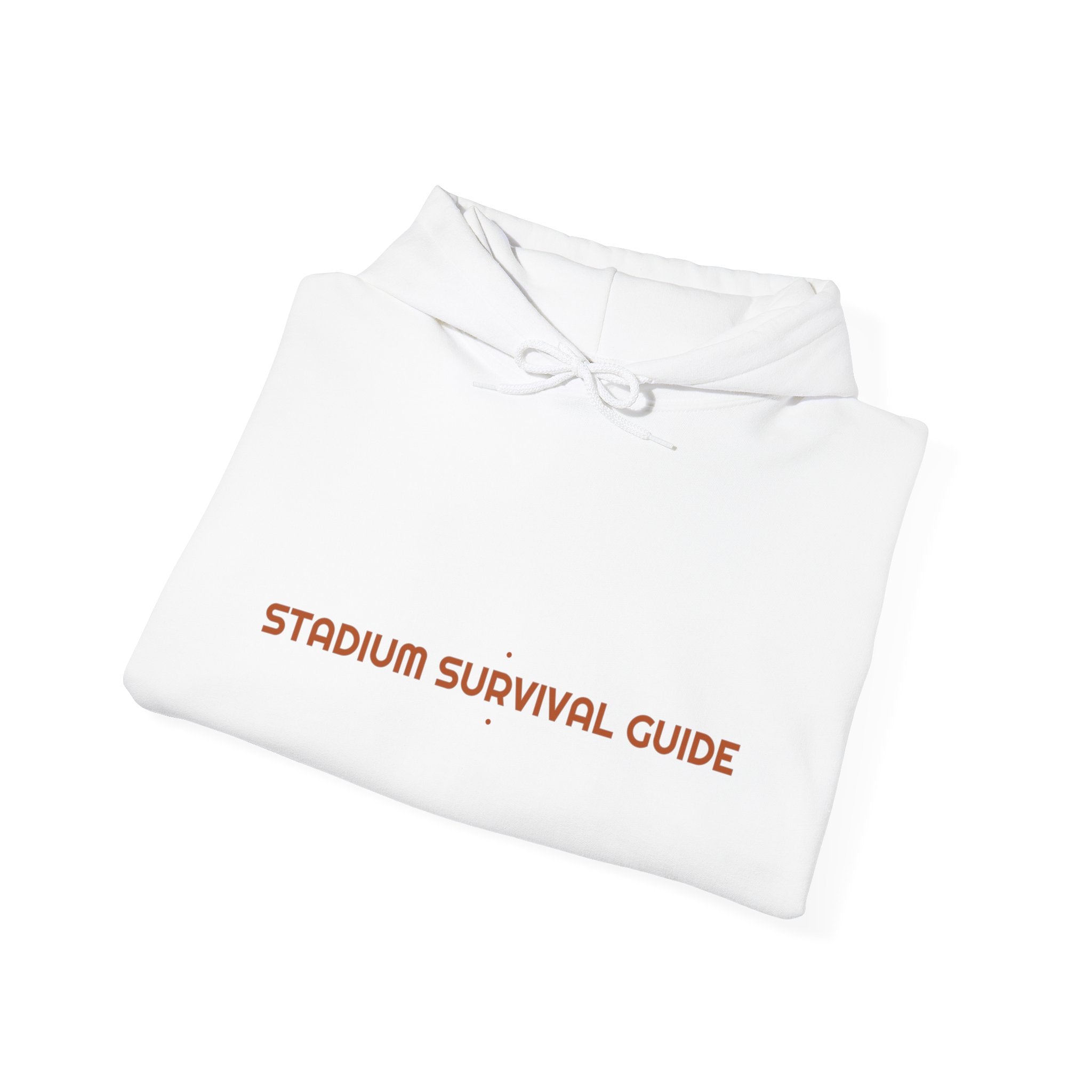 Stadium Survival Guide - Trendy Teez Funny Hoodie mockup