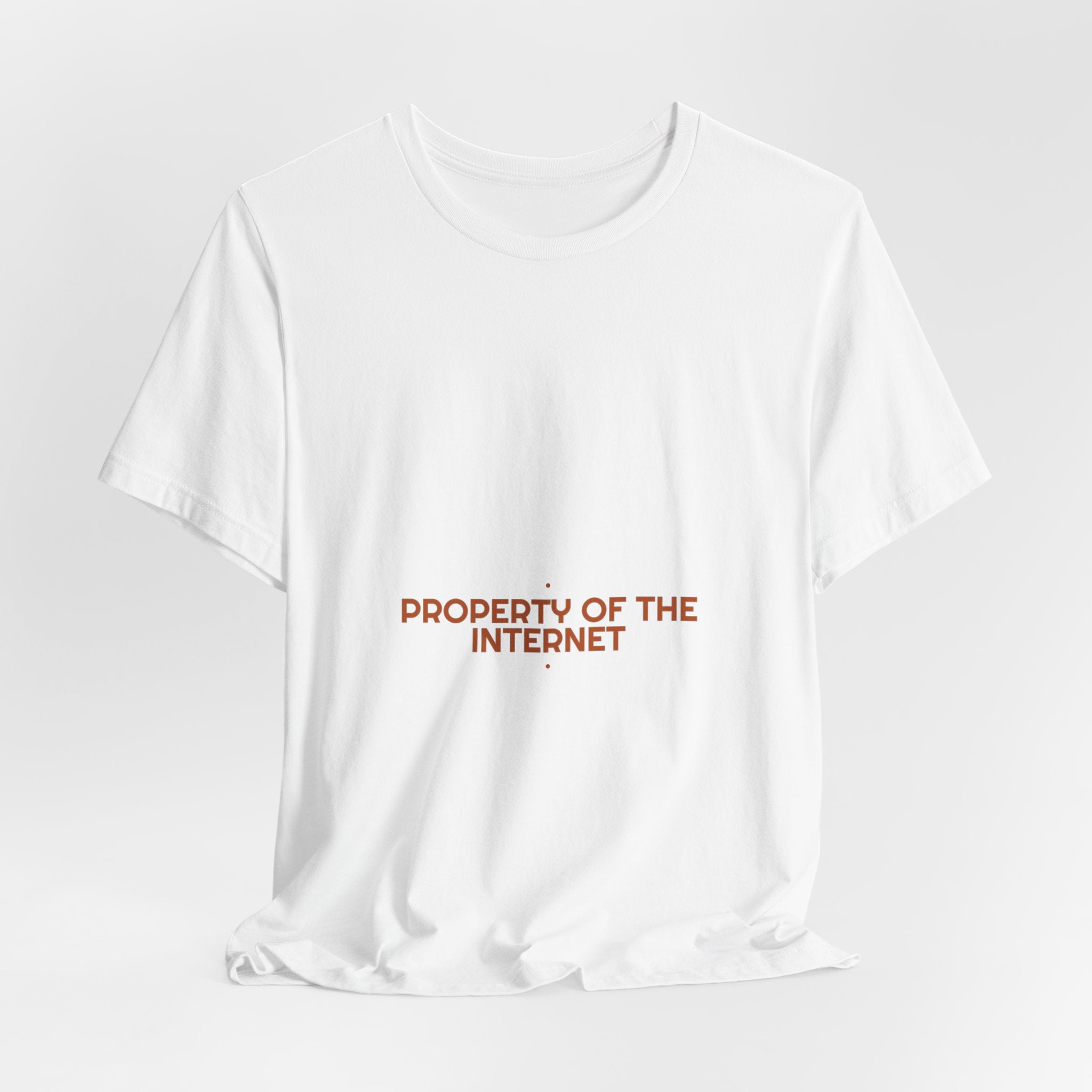Property Of The Internet - Trendy Teez Funny Tee mockup