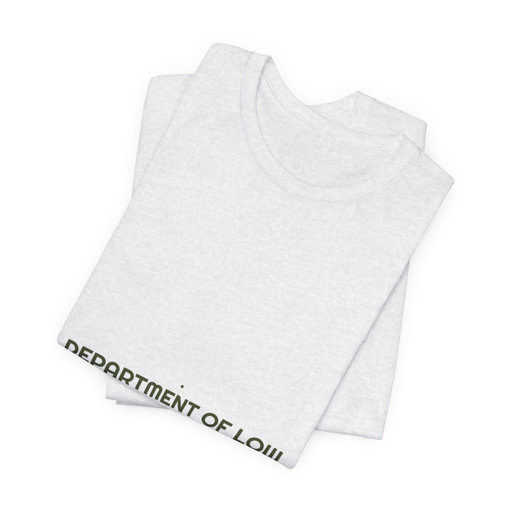 Department Of Low Morale - Trendy Teez Funny Tee mockup
