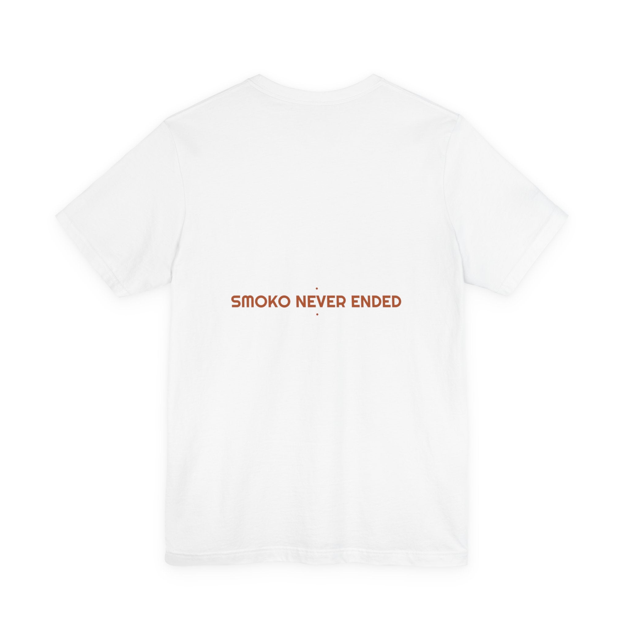 Smoko Never Ended - Trendy Teez Funny Tee (Back Print) mockup