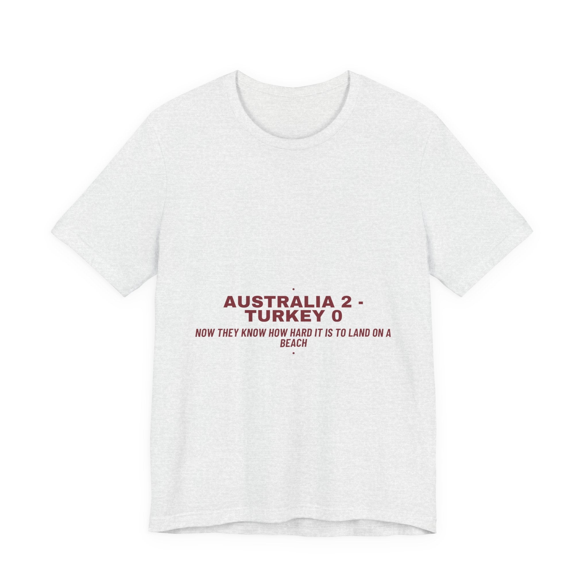 Australia 2 - Turkey 0 - Trendy Teez Funny Tee mockup