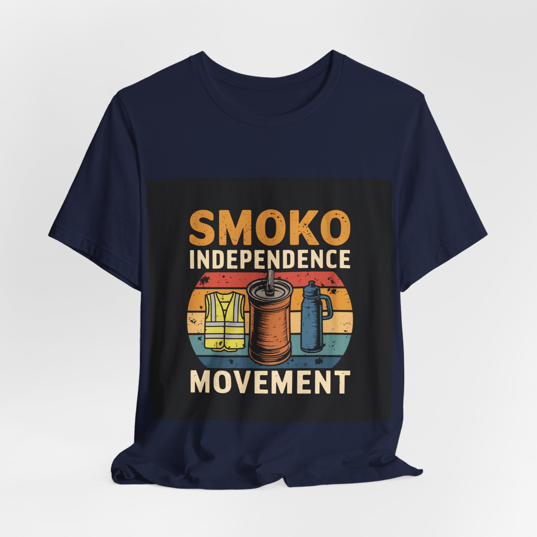 Smoko Independence Movement - Trendy Teez Funny Tee mockup
