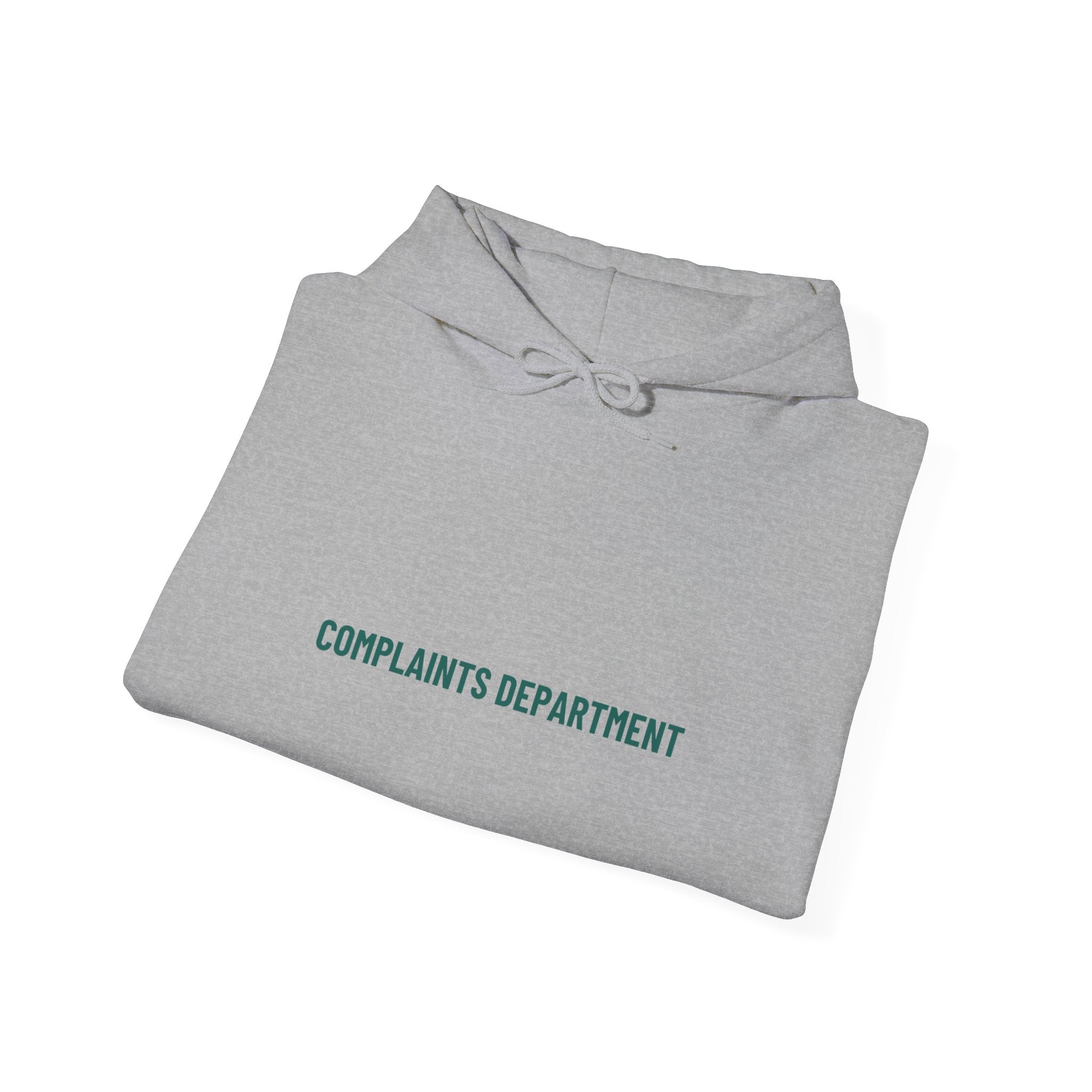 Complaints Department - Trendy Teez Funny Hoodie mockup