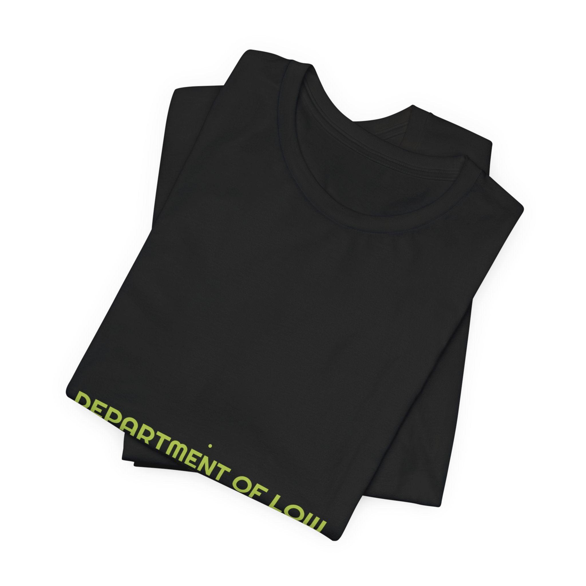 Department Of Low Morale - Trendy Teez Funny Tee mockup
