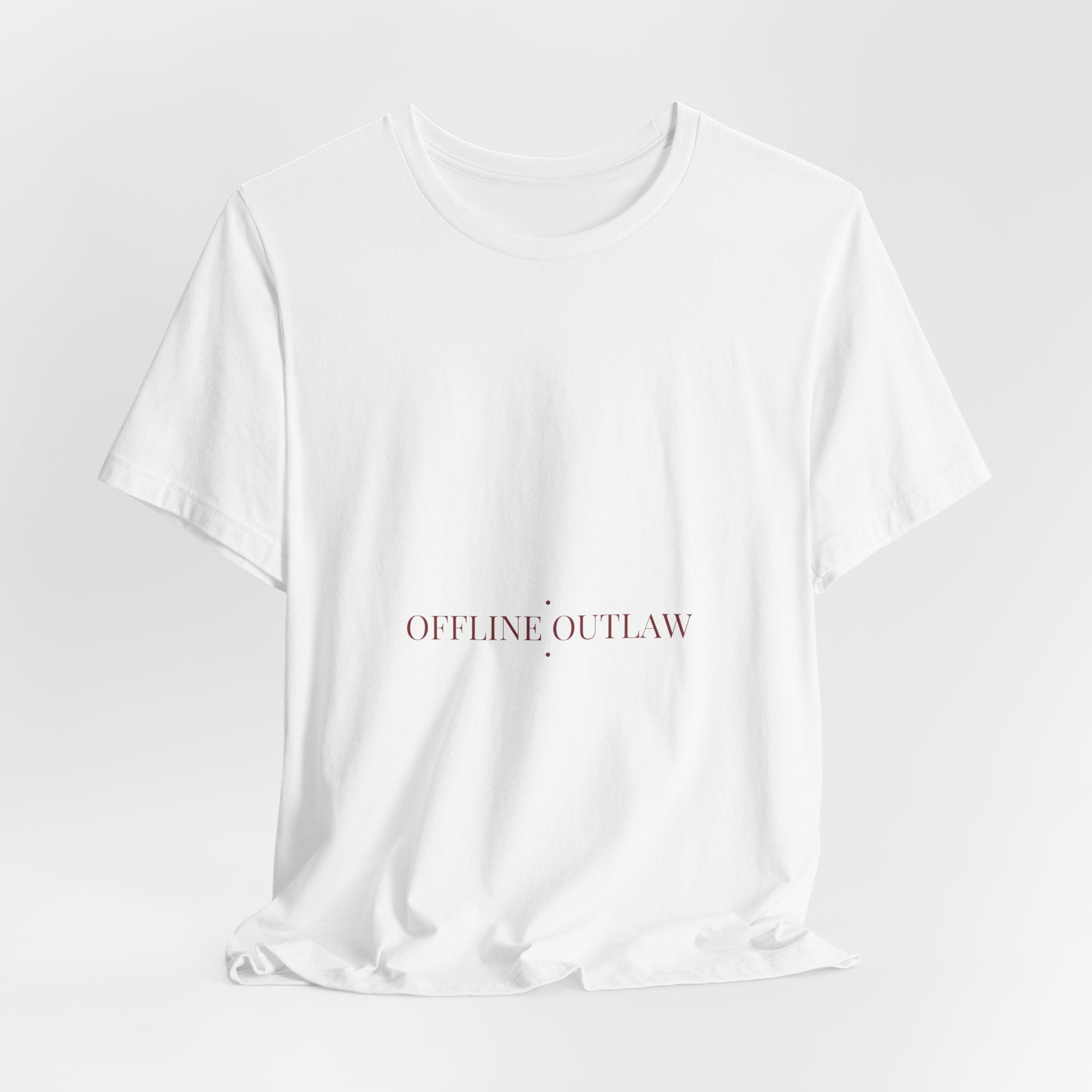 Offline Outlaw - Trendy Teez Funny Tee mockup
