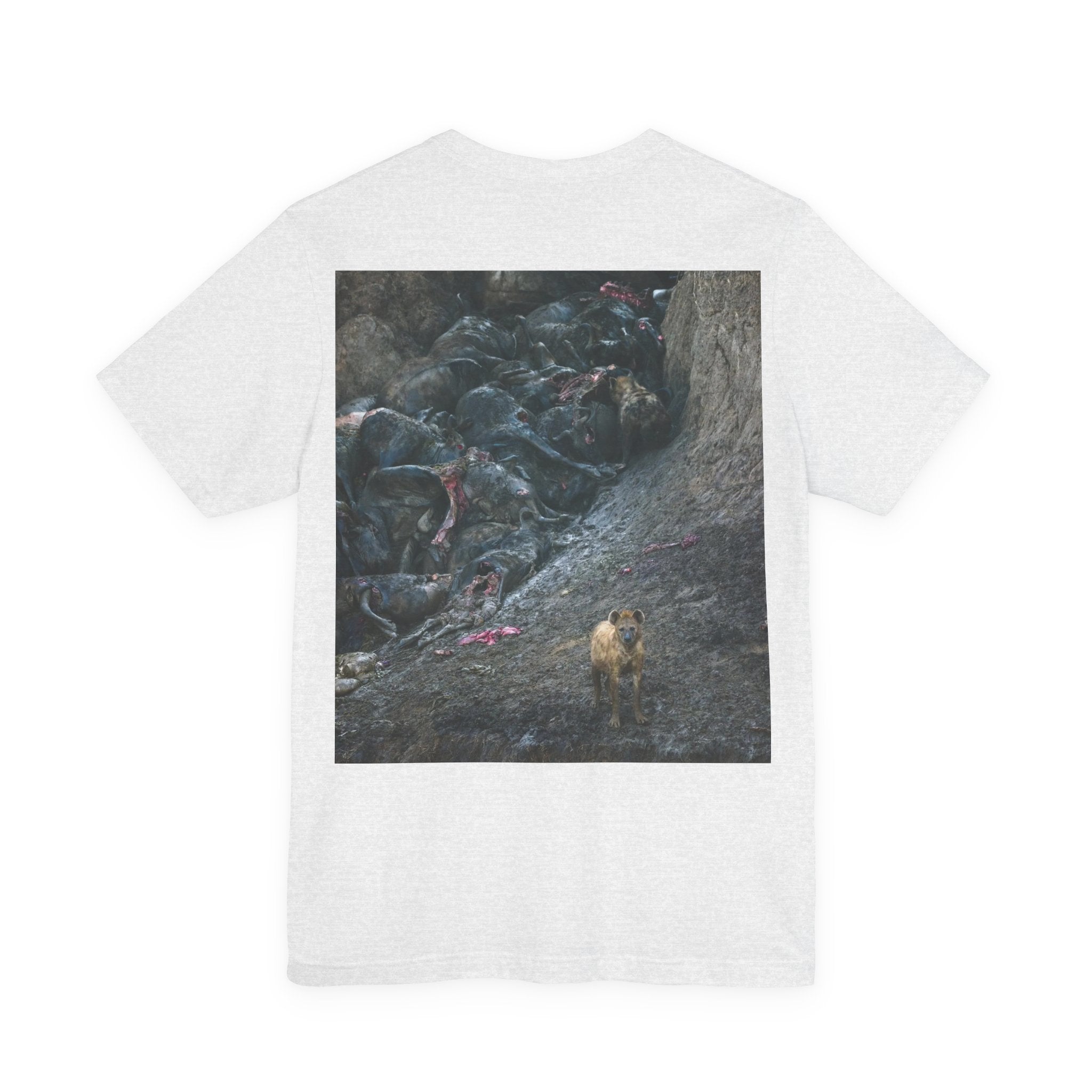 Feast / In The Surge To Cross The Mara River Th... — Hard Tee (Back Print)