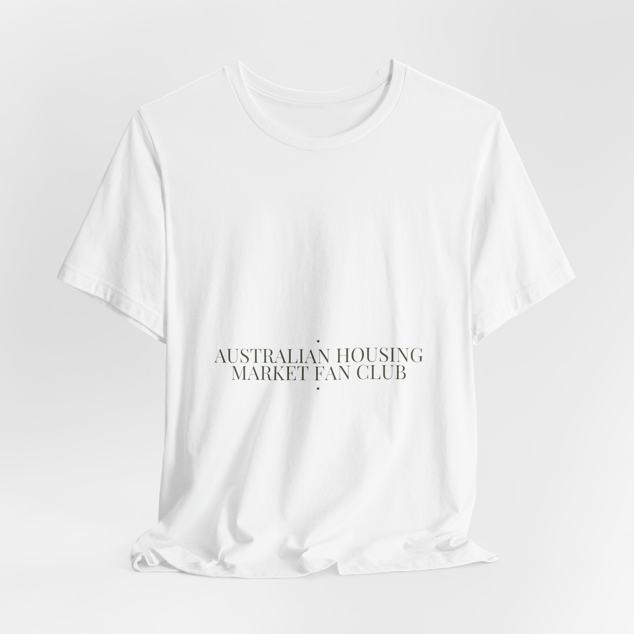 Australian Housing Market Fan Club - Trendy Teez Funny Tee mockup