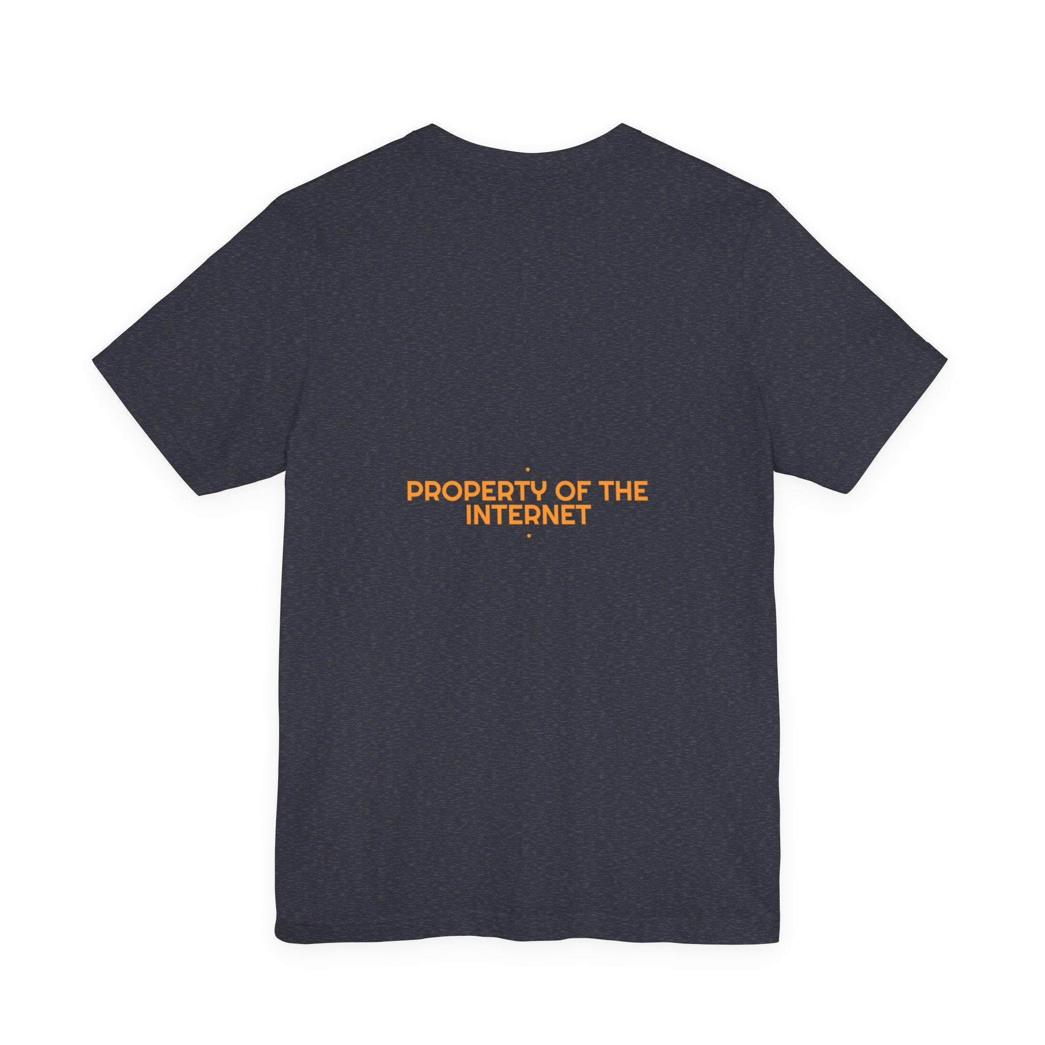 Property Of The Internet - Trendy Teez Funny Tee (Back Print) mockup
