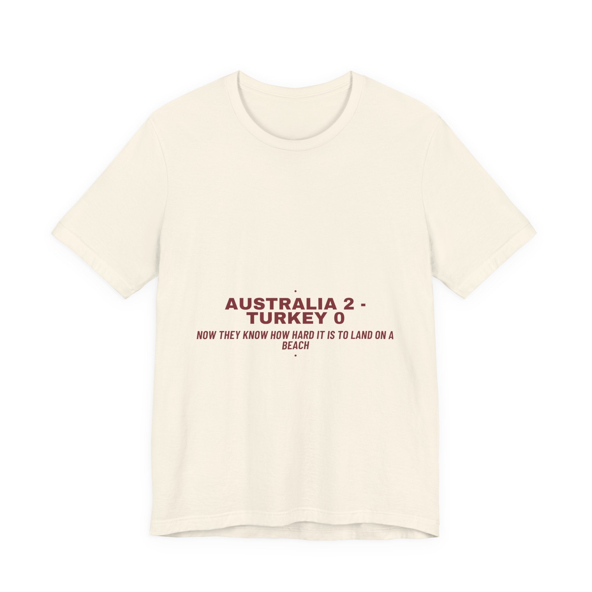 Australia 2 - Turkey 0 - Trendy Teez Funny Tee mockup