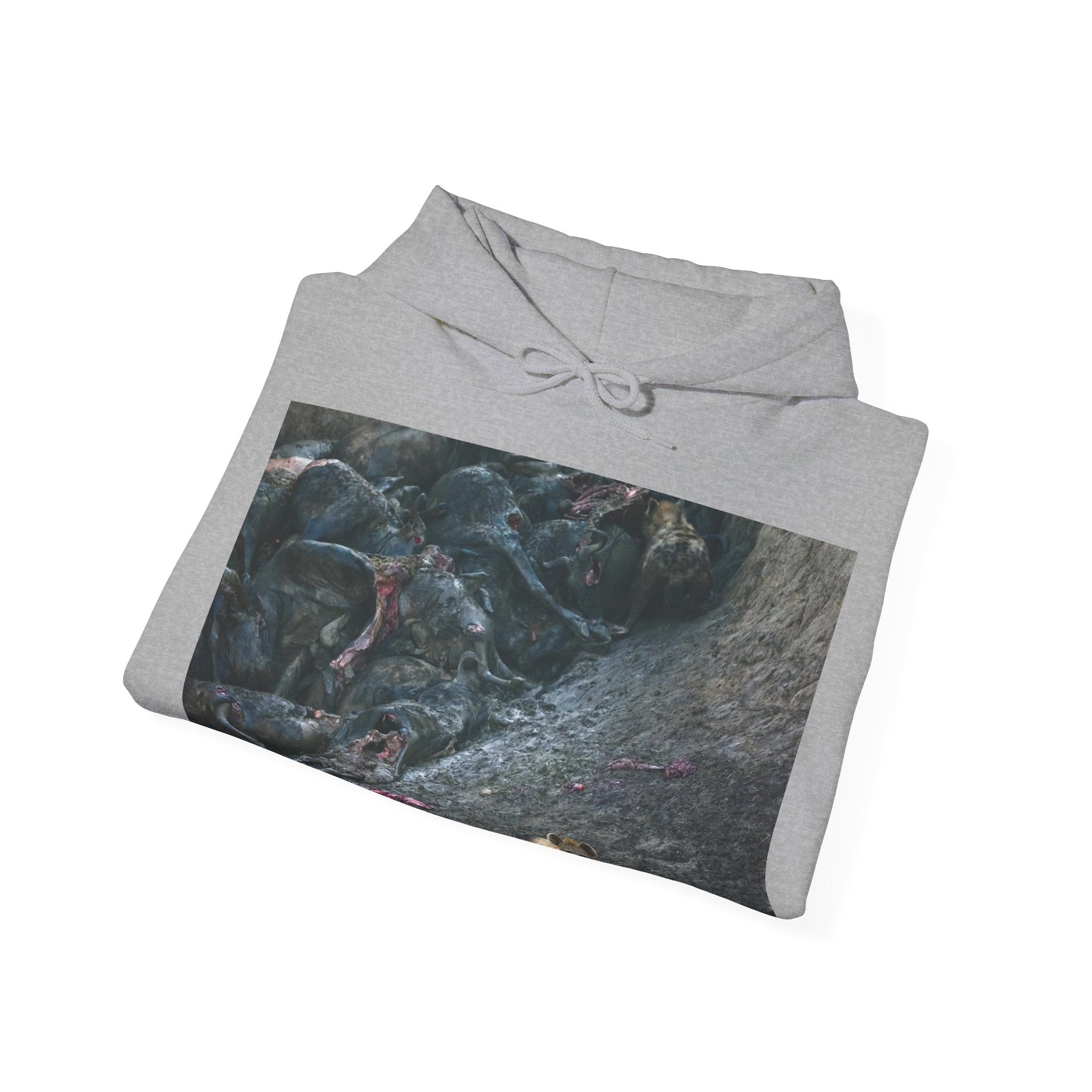 Feast / In The Surge To Cross The Mara River Th... — Hard Hoodie