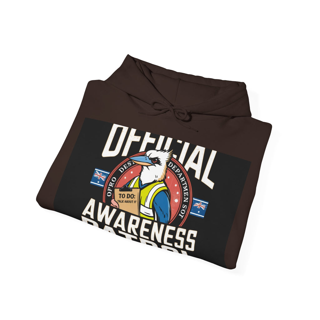 Official Awareness Patrol - Trendy Teez Funny Hoodie mockup