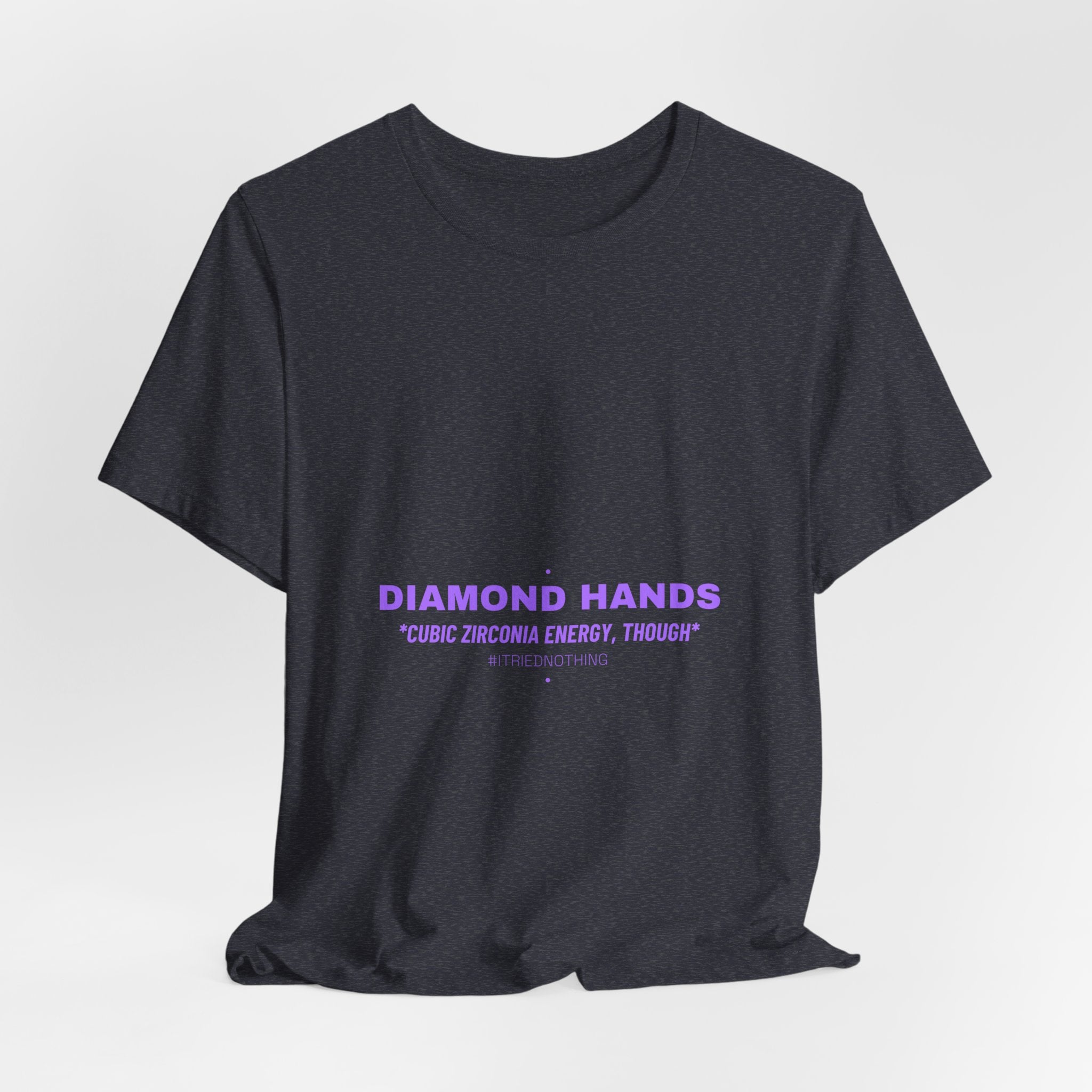 Diamond Hands - Trendy Teez Funny Tee mockup
