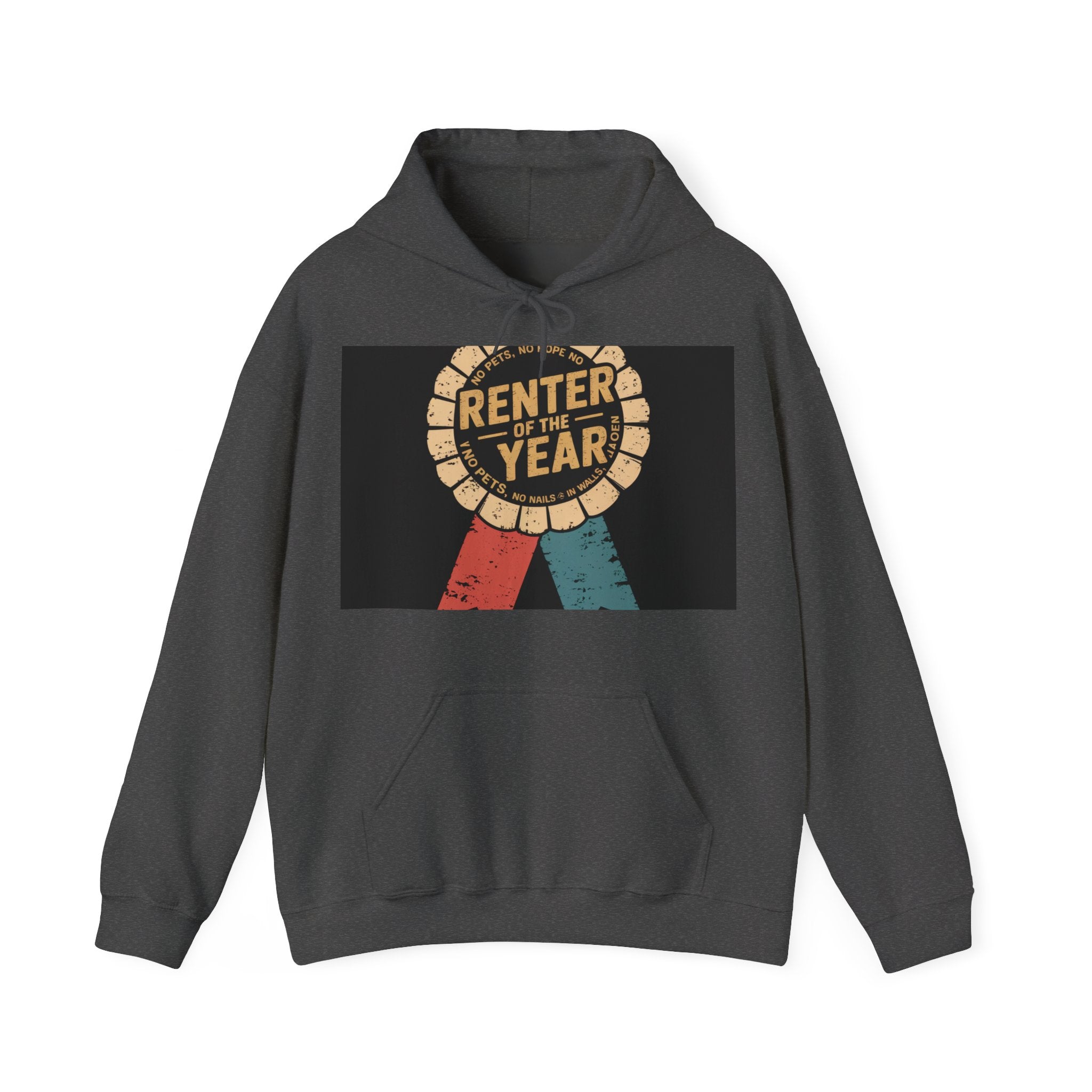 Renter Of The Year - Trendy Teez Funny Hoodie mockup