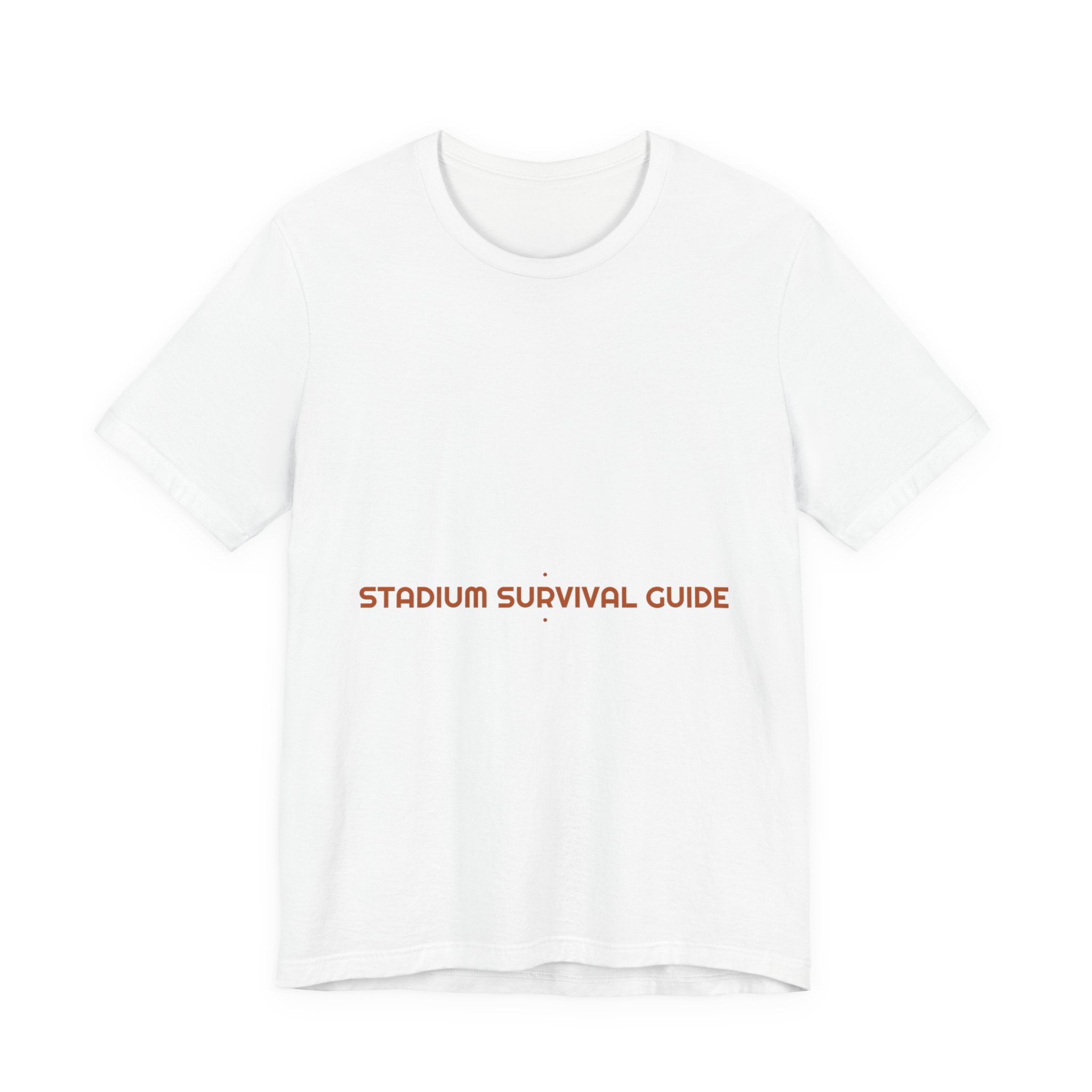 Stadium Survival Guide - Trendy Teez Funny Tee mockup